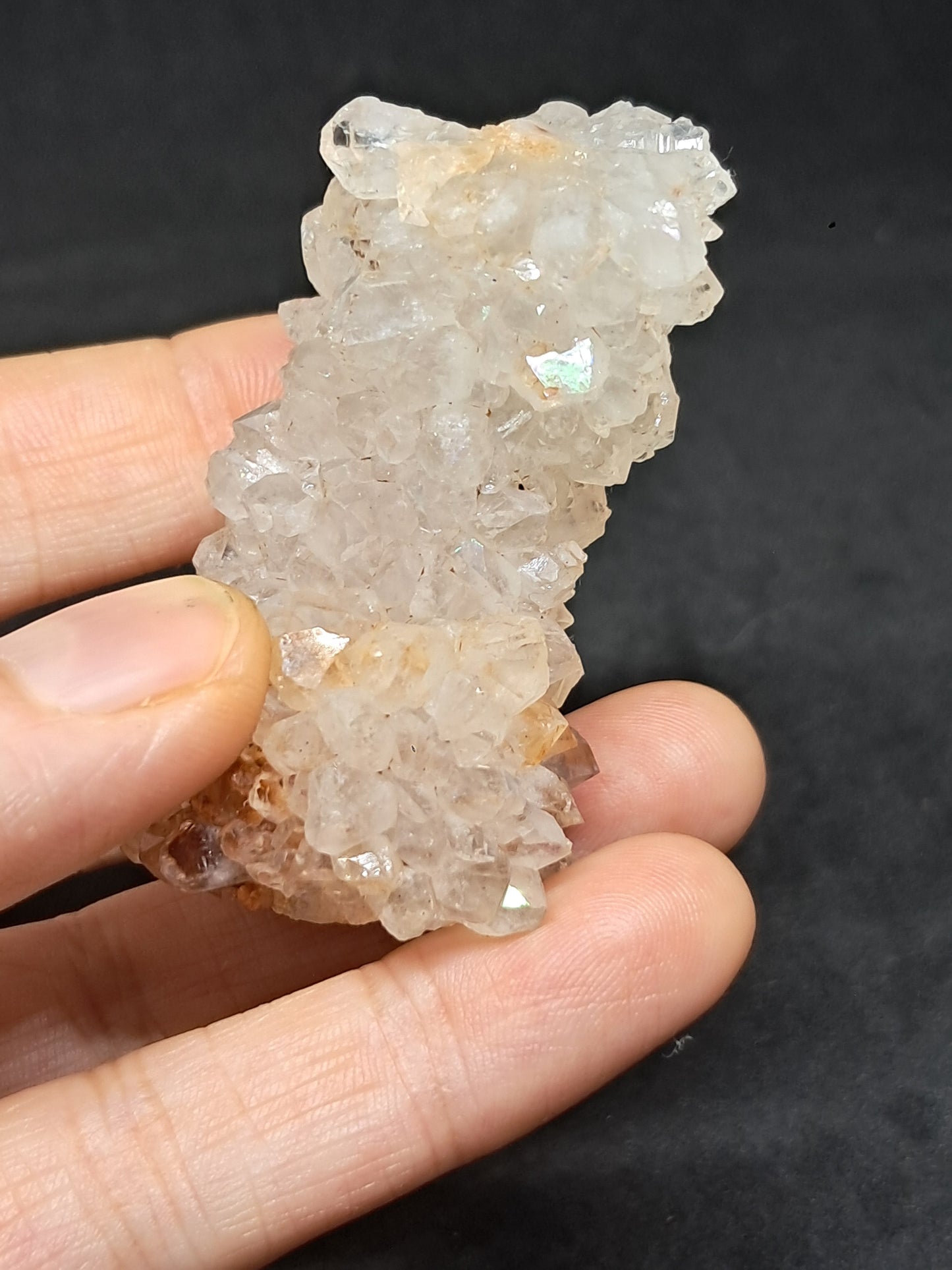Iris Quartz (Aurangabad)| Anandalite | Stalactite | Natural Crystal #AQ33