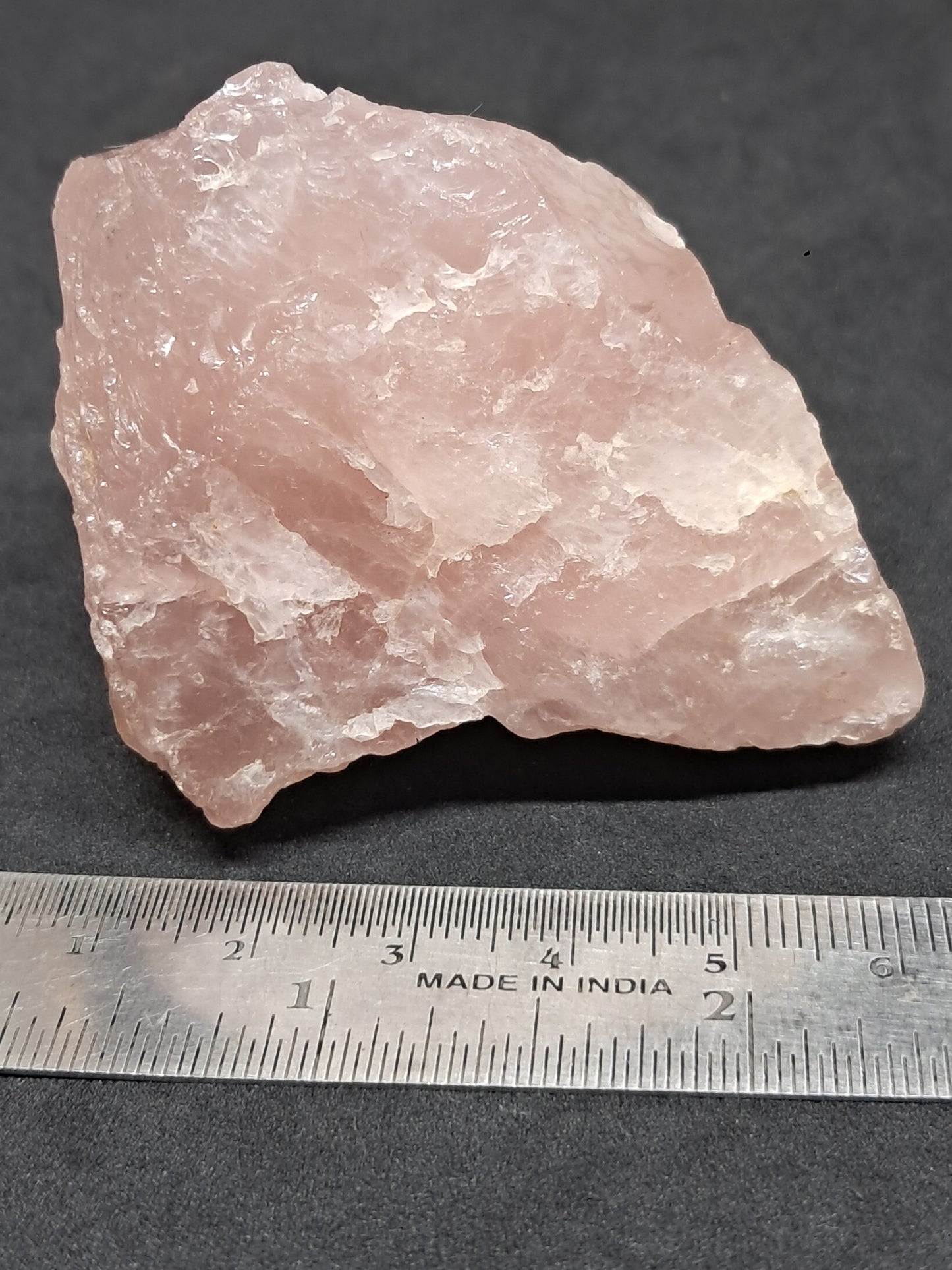 Rose Quartz (Rajasthan) Rough Stone | Natural Gemstone #RQ5