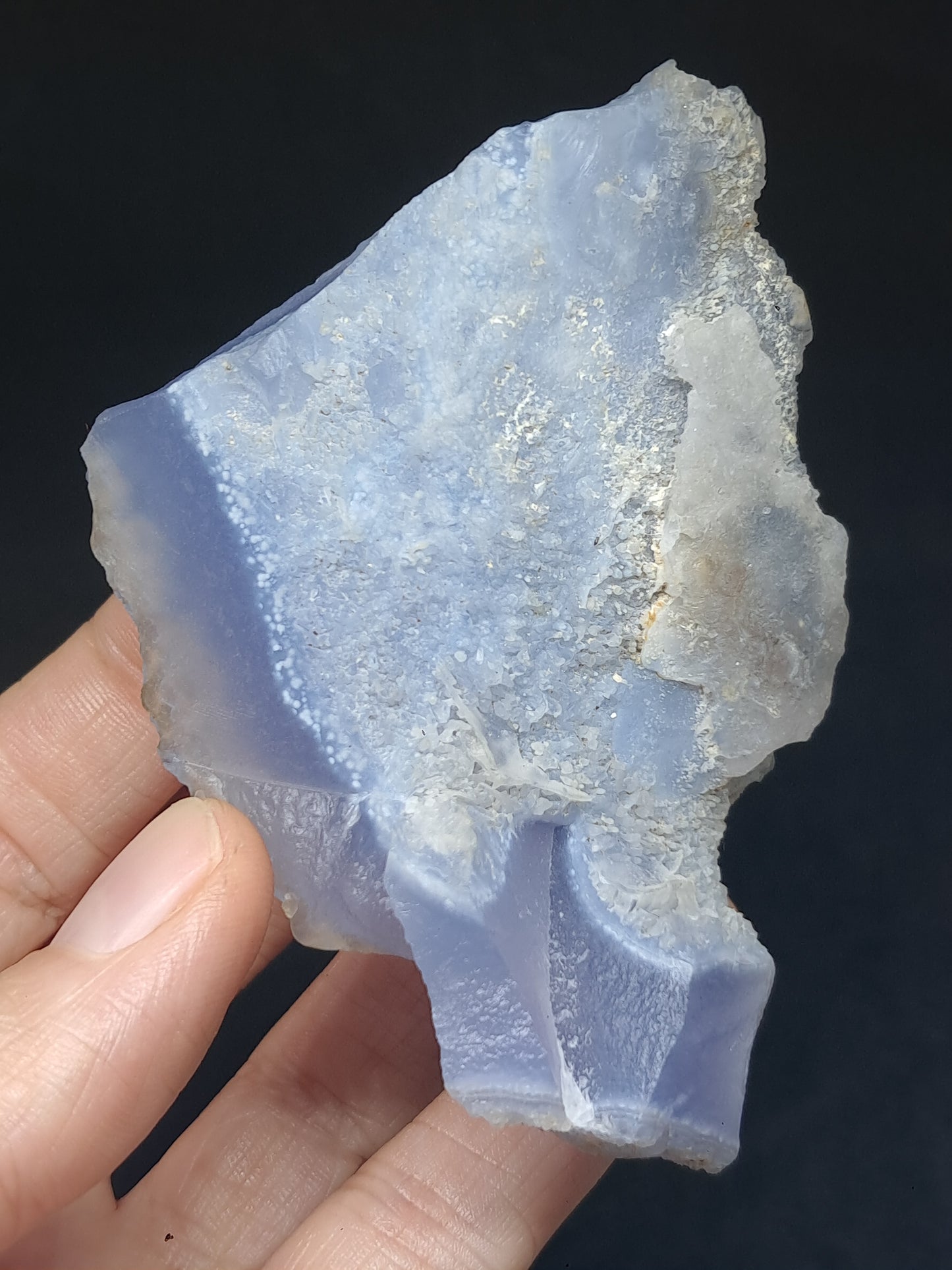 Blue Chalcedony Botryoidal Rough Natural Stone #BC2