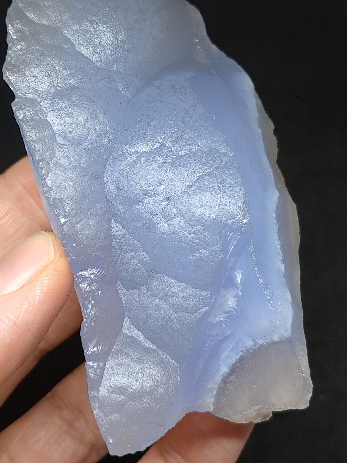 Blue Chalcedony Botryoidal Rough Natural Stone #BC1