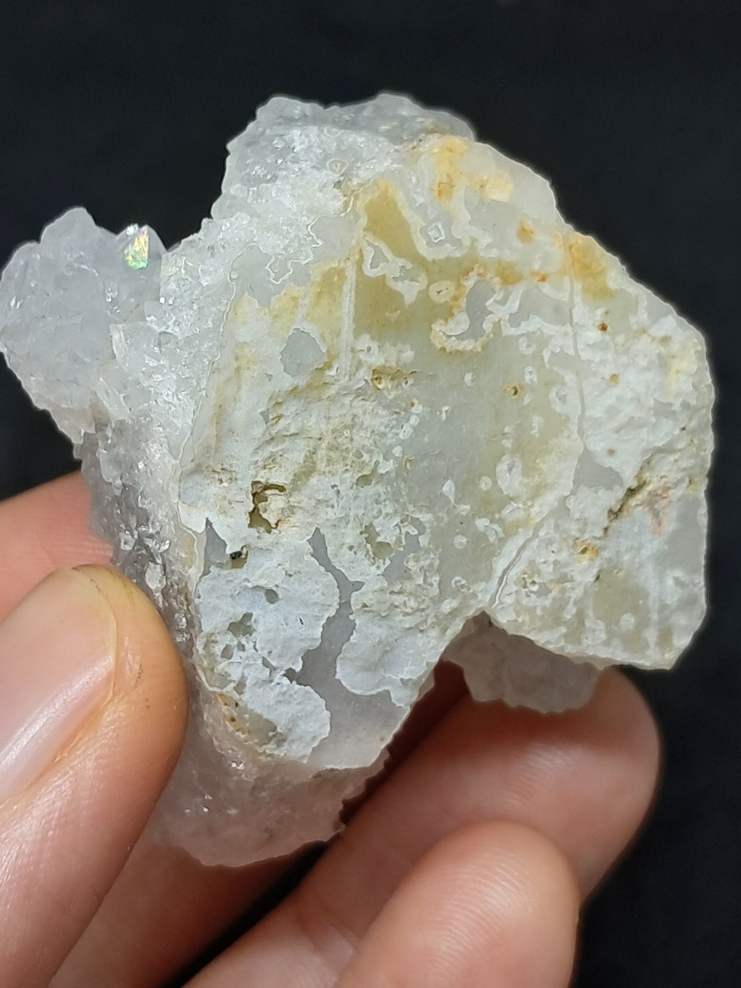 Iris Quartz (Aurangabad)| Anandalite | Stalactite Cluster | Natural Crystal #AQ36