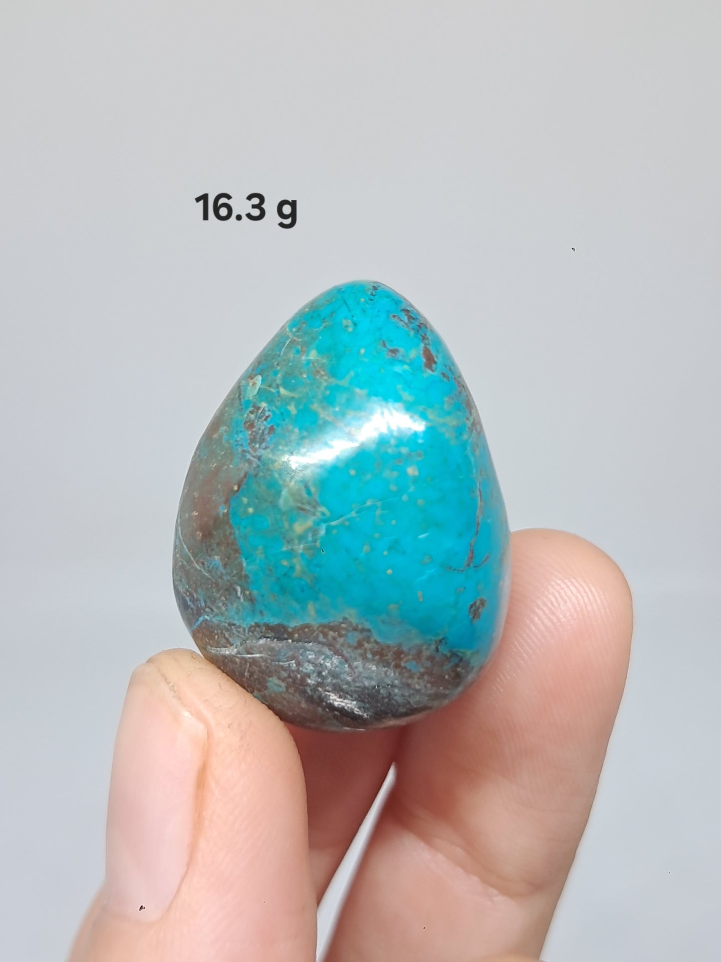 Chrysocolla Tumbled Stone | Polished Free Form | Natural Stone | Good Quality #CM1