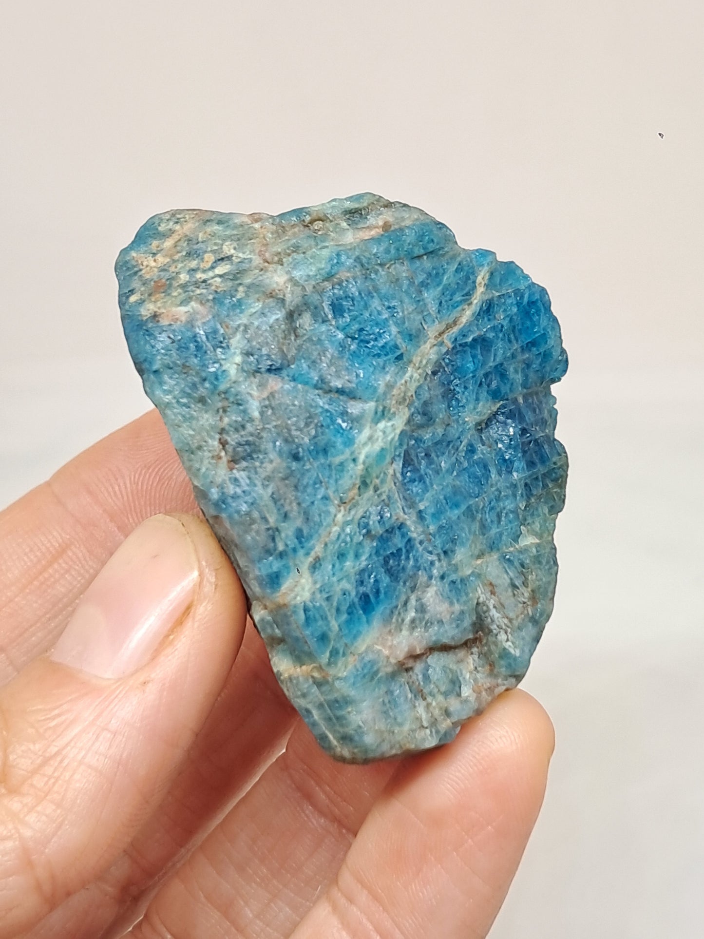 Blue Apatite (Madagascar) Natural Stone #AP1