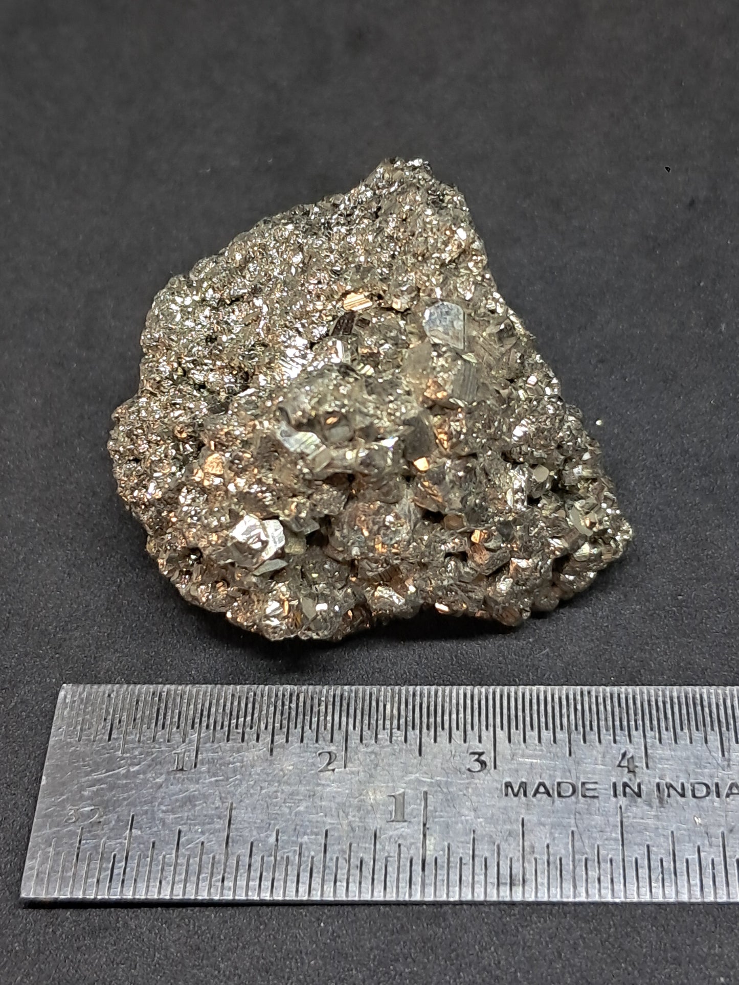 Pirita en Bruto (Perú) Racimo Natural | Espécimen Mineral | Rocas y Cristales #PR25