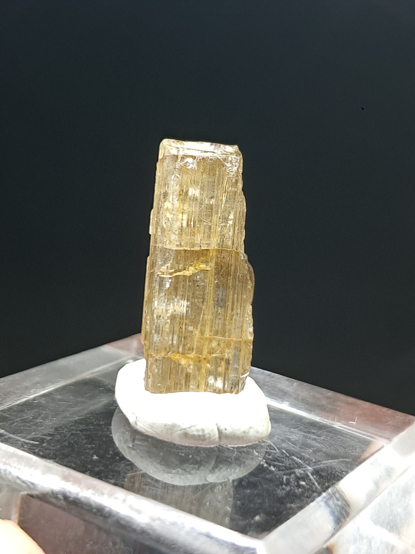 Scapolite Crystal (Karur) UV Reactive | Rough Stone | Natural Mineral Specimen #SCP16