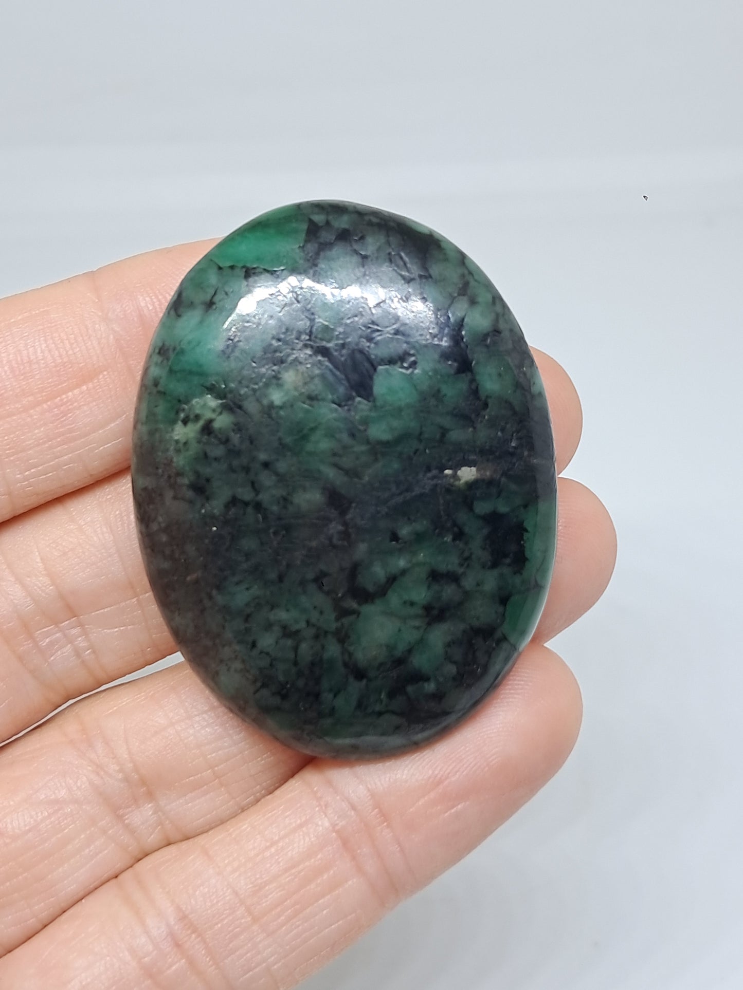 Emerald Palmstone | Polished Stone | Natural Crystal #EM4