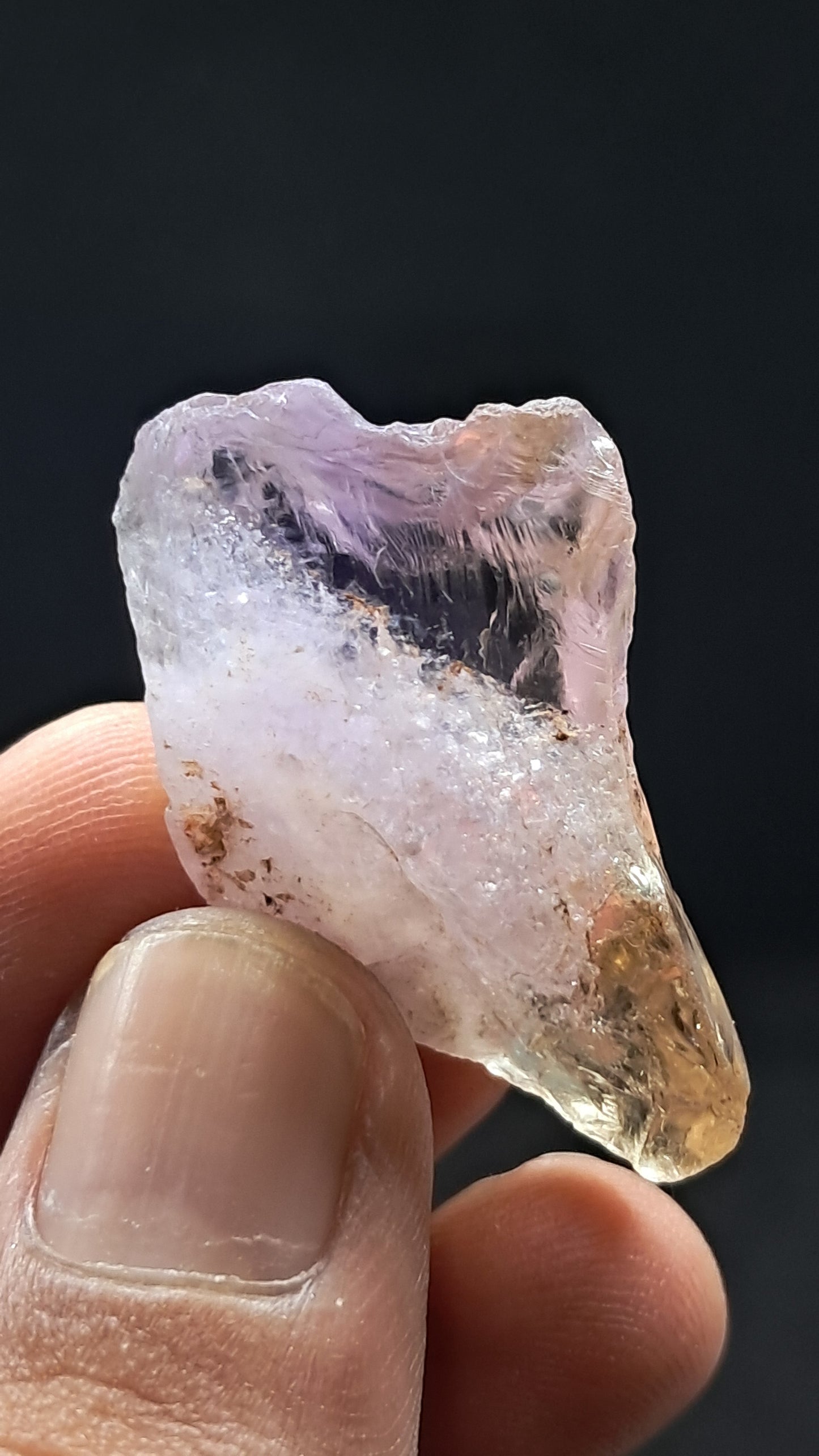 Ametrine Rough (Bolivia) Natural Crystal #AMT12