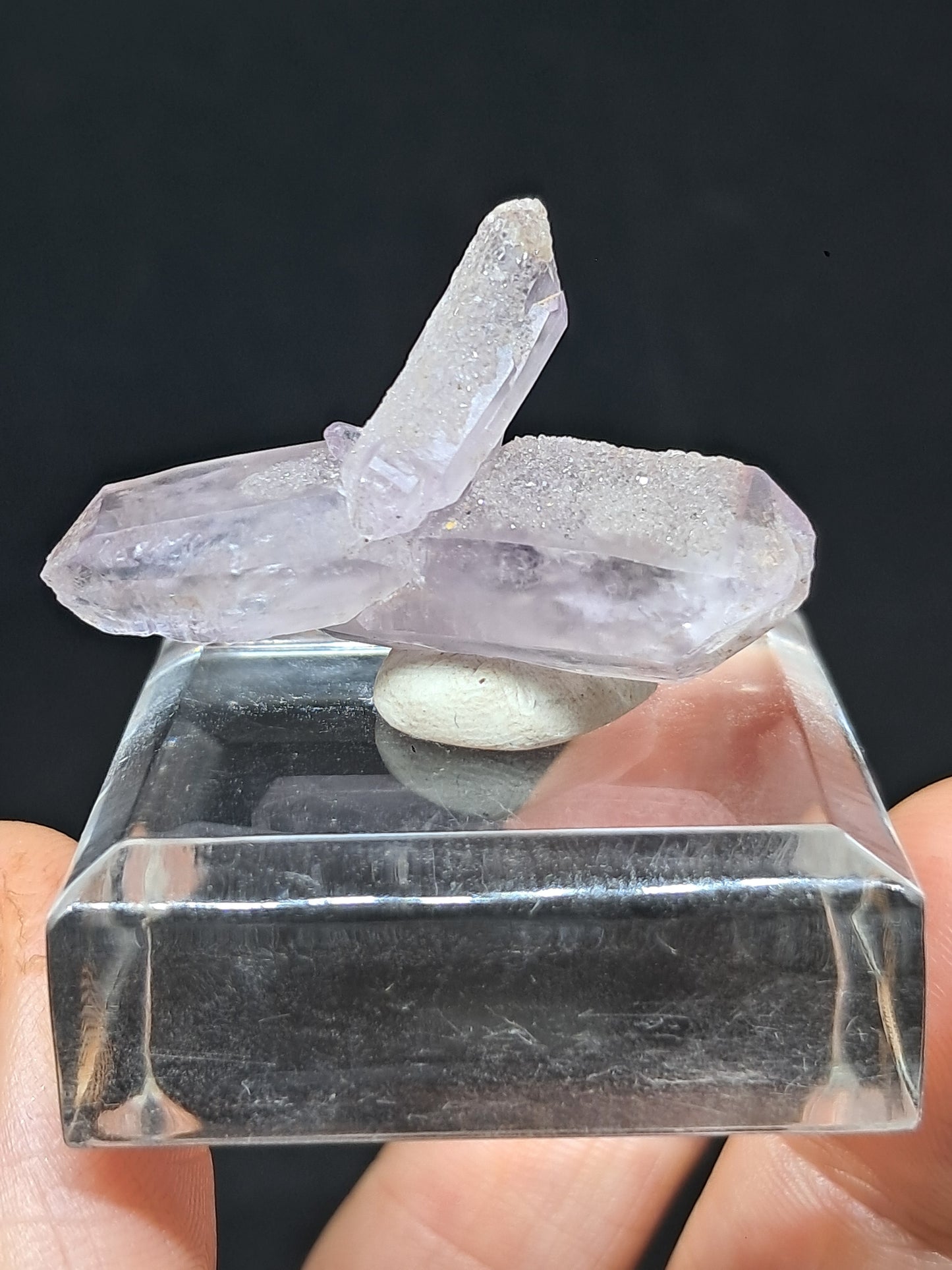 Cúmulo de cetro de amatista de Veracruz (México) | Cristal natural | Ejemplar mineral n.° VA40