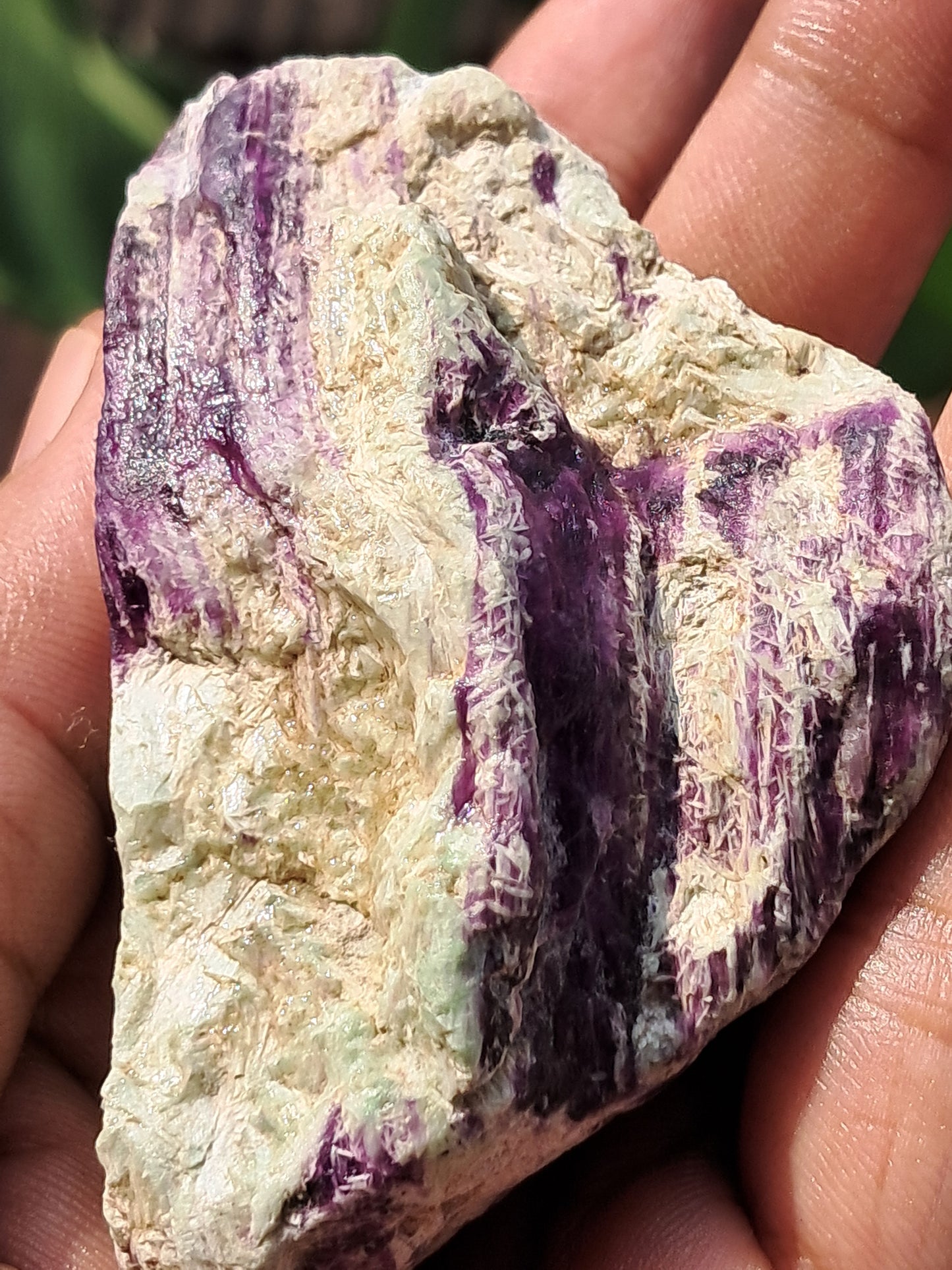 Kammererite on Clinochlore (Ural Mountains, Russia) | Rare Stone #KM2