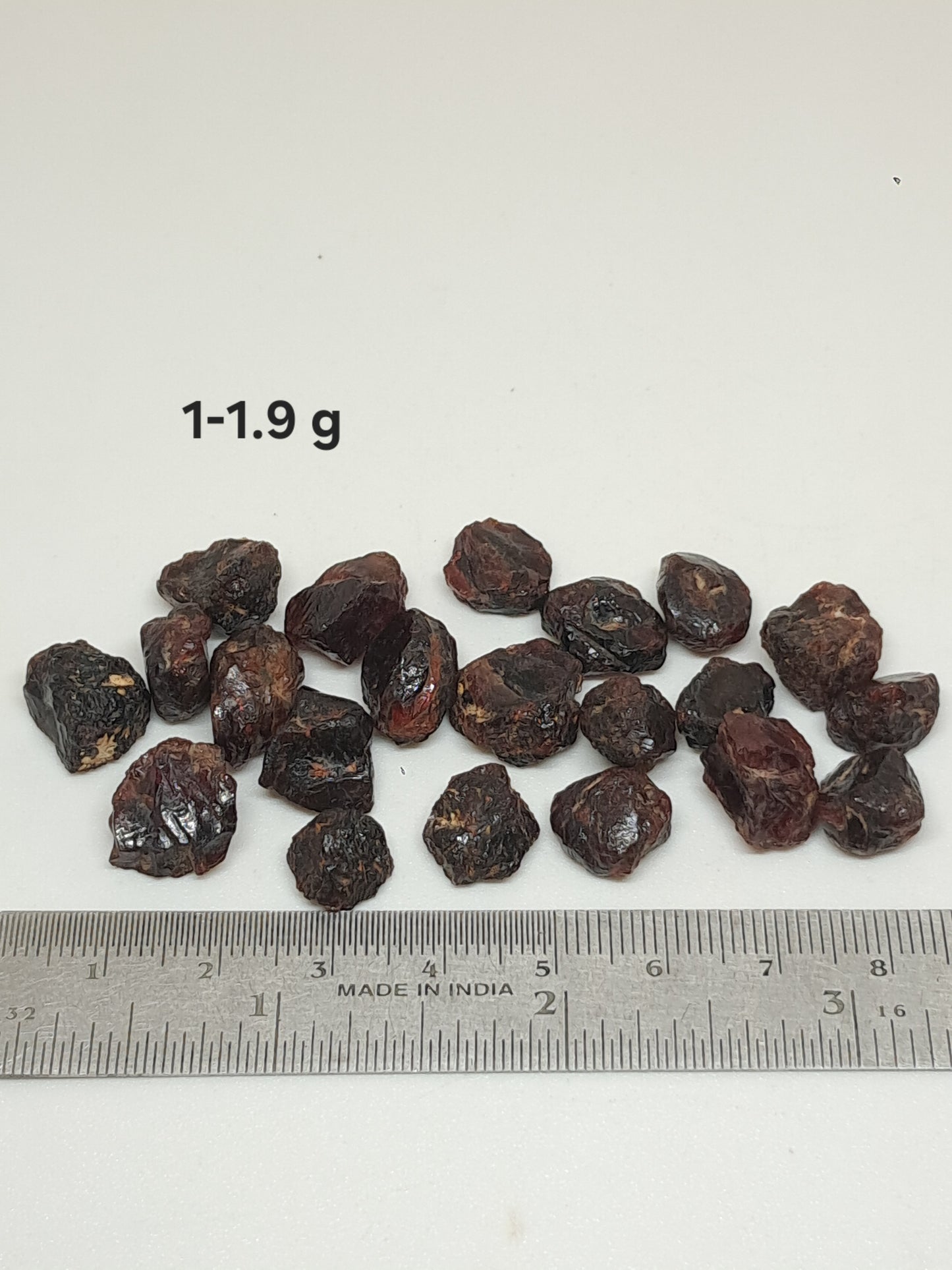 Natural Red Garnet (Karur) Rough Stone #RG12