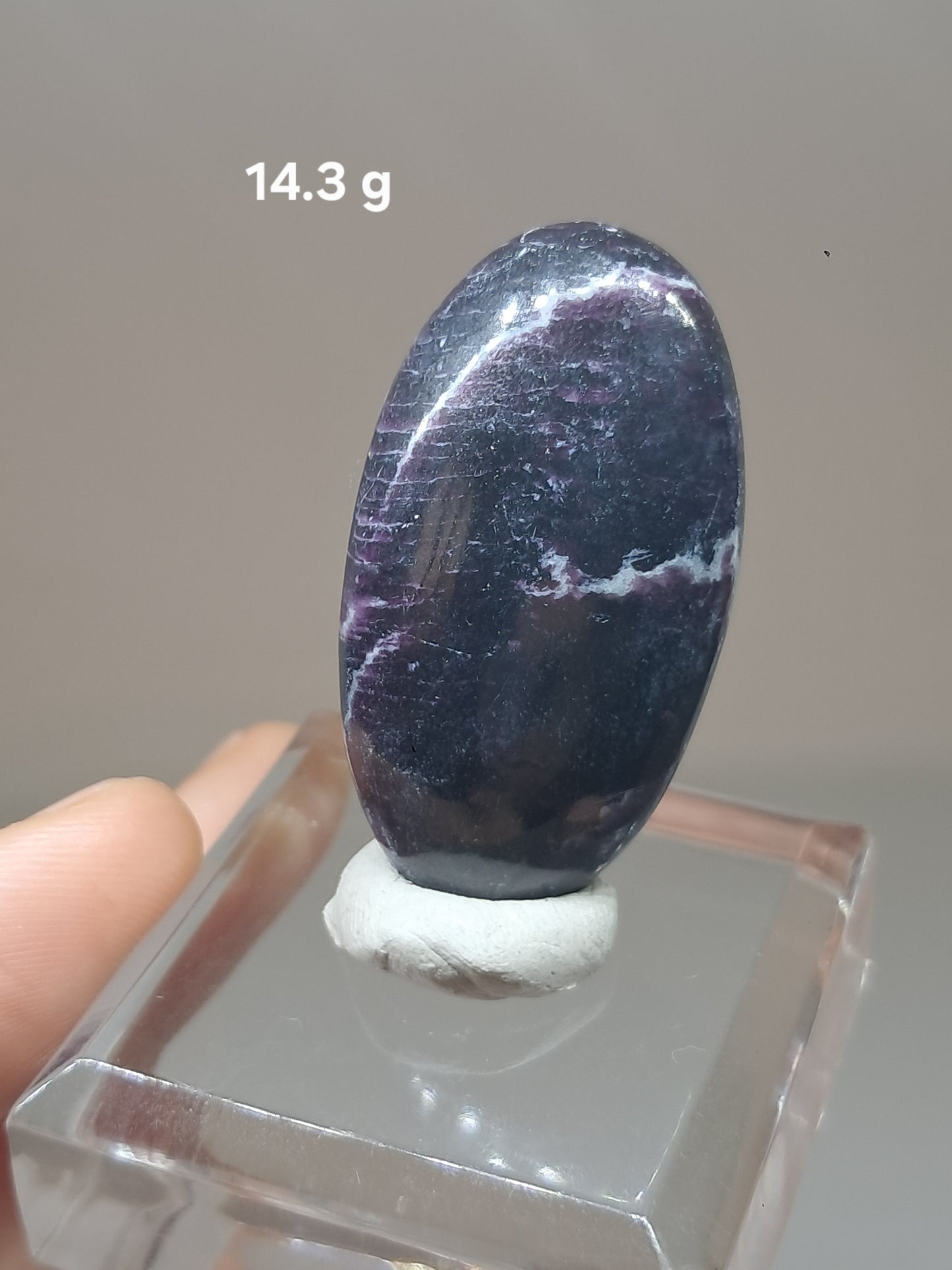Kammererita Palmstone (Rusia) Piedra Natural Pulida