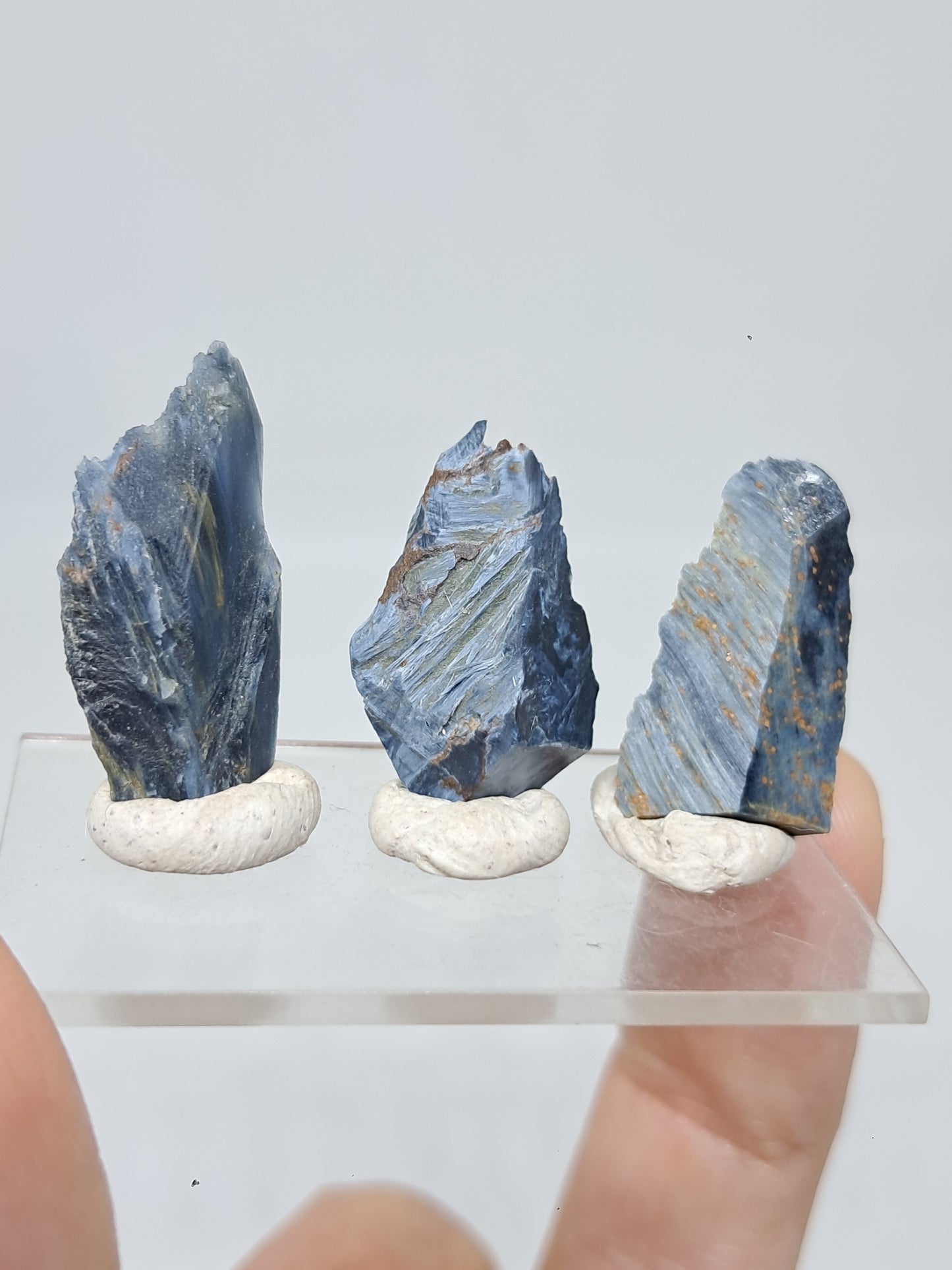 Set of 5 Raw Chips of Pietersite | Rough Stone #RCS26