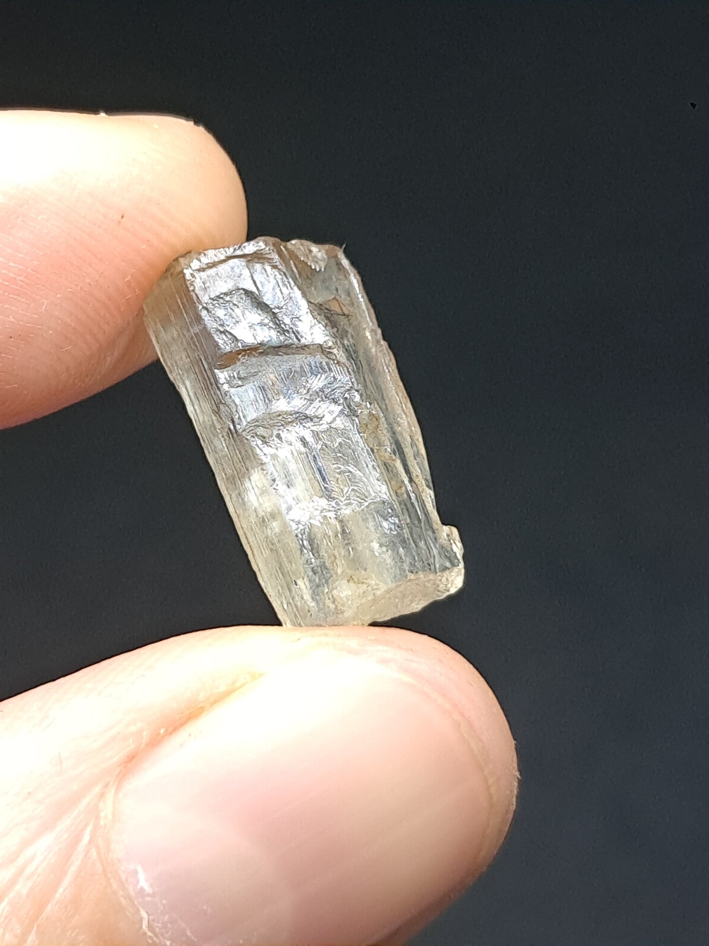 Fluorescent Scapolite Crystal (Karur) UV Reactive | Rough Stone | Natural Mineral Specimen #SCP19
