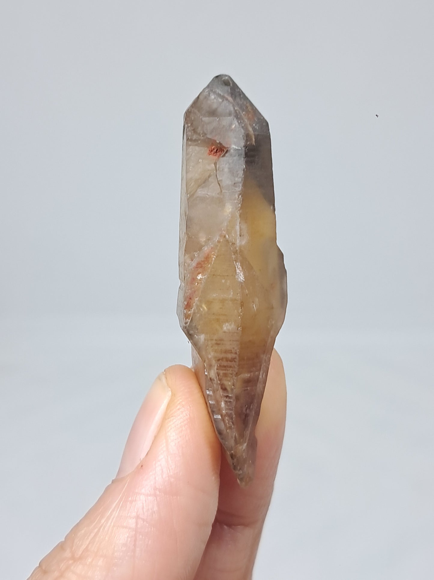 Natural Citrine Crystal Point w/ Self-Healed Termination (Democratic Republic of Congo) #CTN30