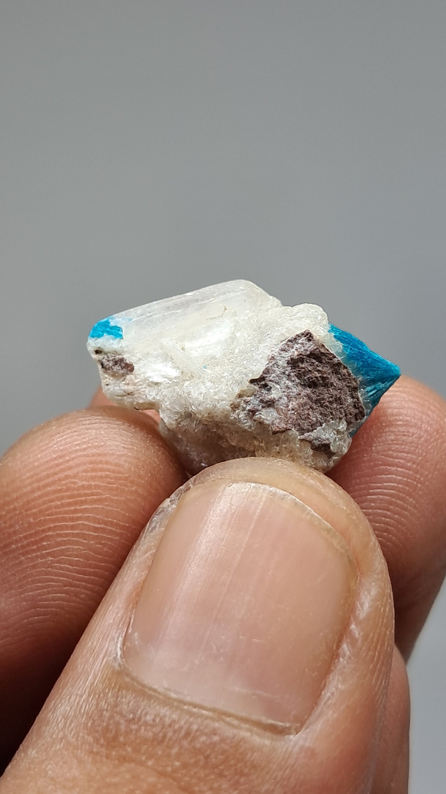 Cavansita y Estilbita en Matriz de Heulandita (Wagholi) Cristal en Bruto | Piedra Natural | Espécimen Mineral Raro #CV65