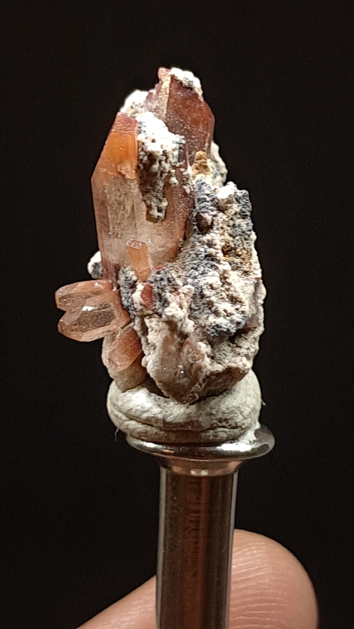 Natural Topaz Crystal Cluster (Mexico) Champagne Colour | Rare Gemstone | Mineral Specimen #TPZ37