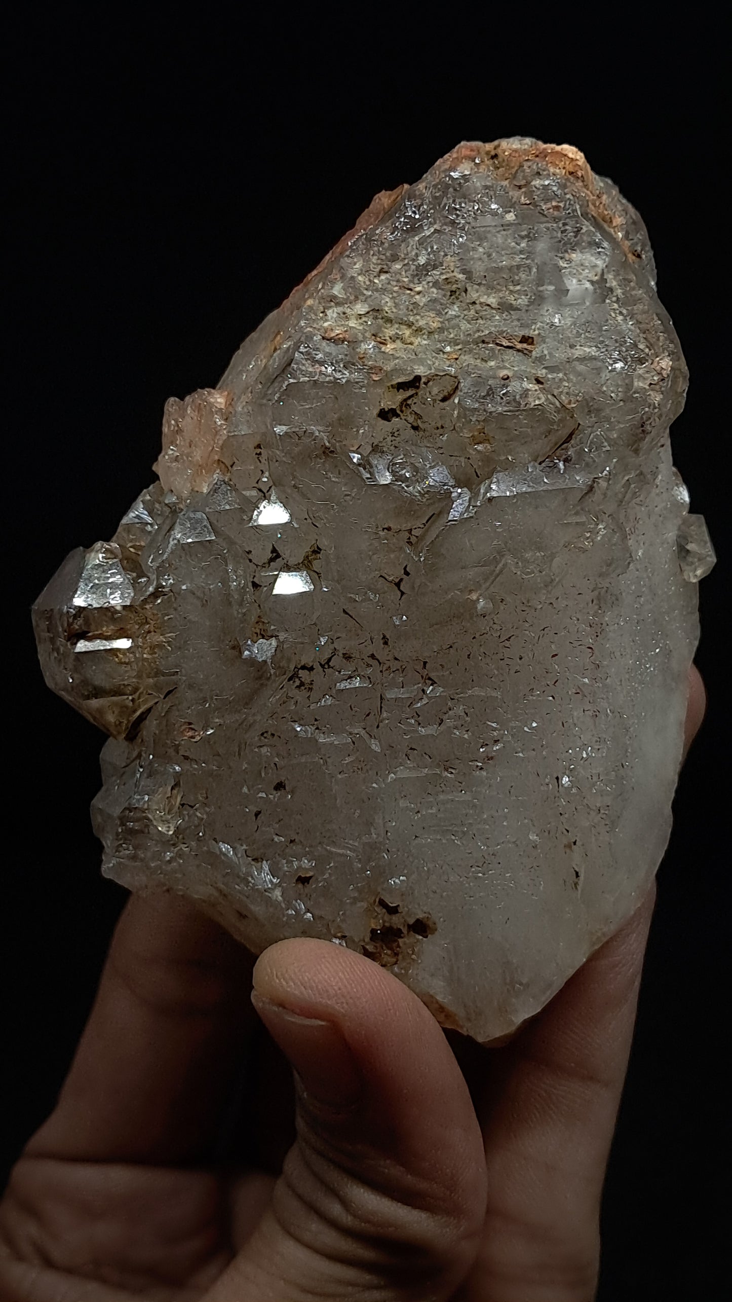 Elestial Smokey Quartz (Karur) Raw Natural Crystal Stone | Mineral Specimen #EQ12