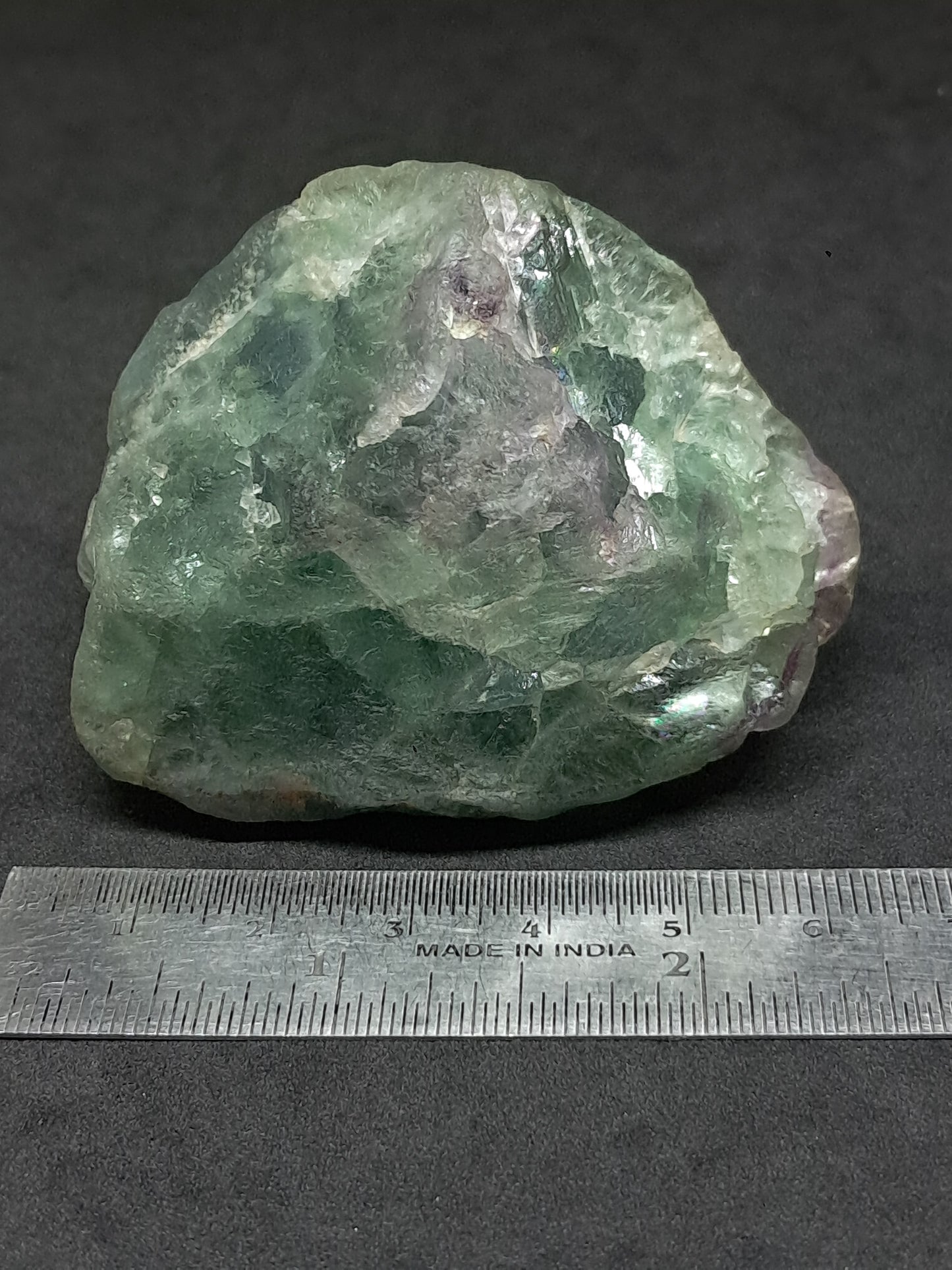 Rough Rainbow Fluorite Stone | Natural Crystal | Mineral Specimen #FL6