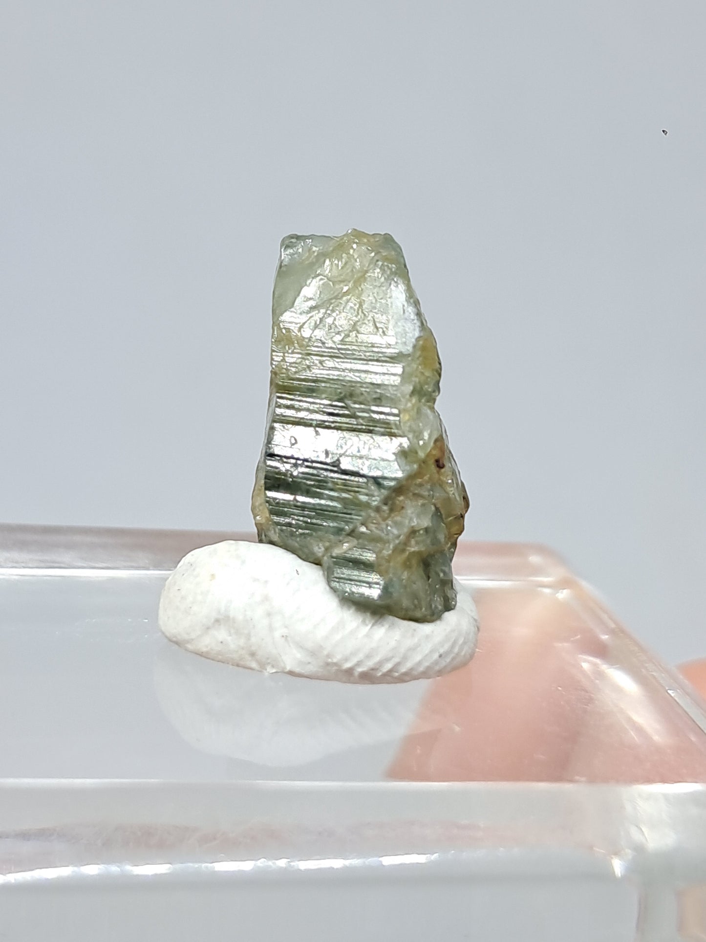 Natural Greenish-Blue *Teal* Sapphire Crystal (Karur) Rough Stone | Mineral Specimen #SP28