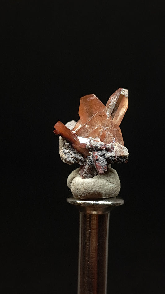 Natural Topaz Crystal Cluster (Mexico) Champagne Colour | Rare Gemstone | Mineral Specimen #TPZ35
