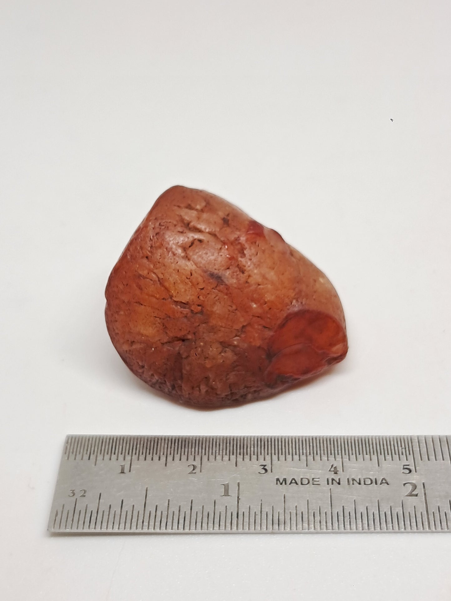 Rough Carnelian (India) Raw Stone | Natural Crystal | Mineral Specimen #CRN19