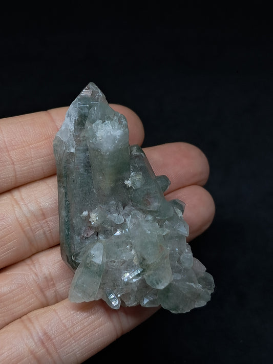 Chlorite Phantom Quartz (Kullu) Natural Point | Garden Chamanic Crystal #CQ75