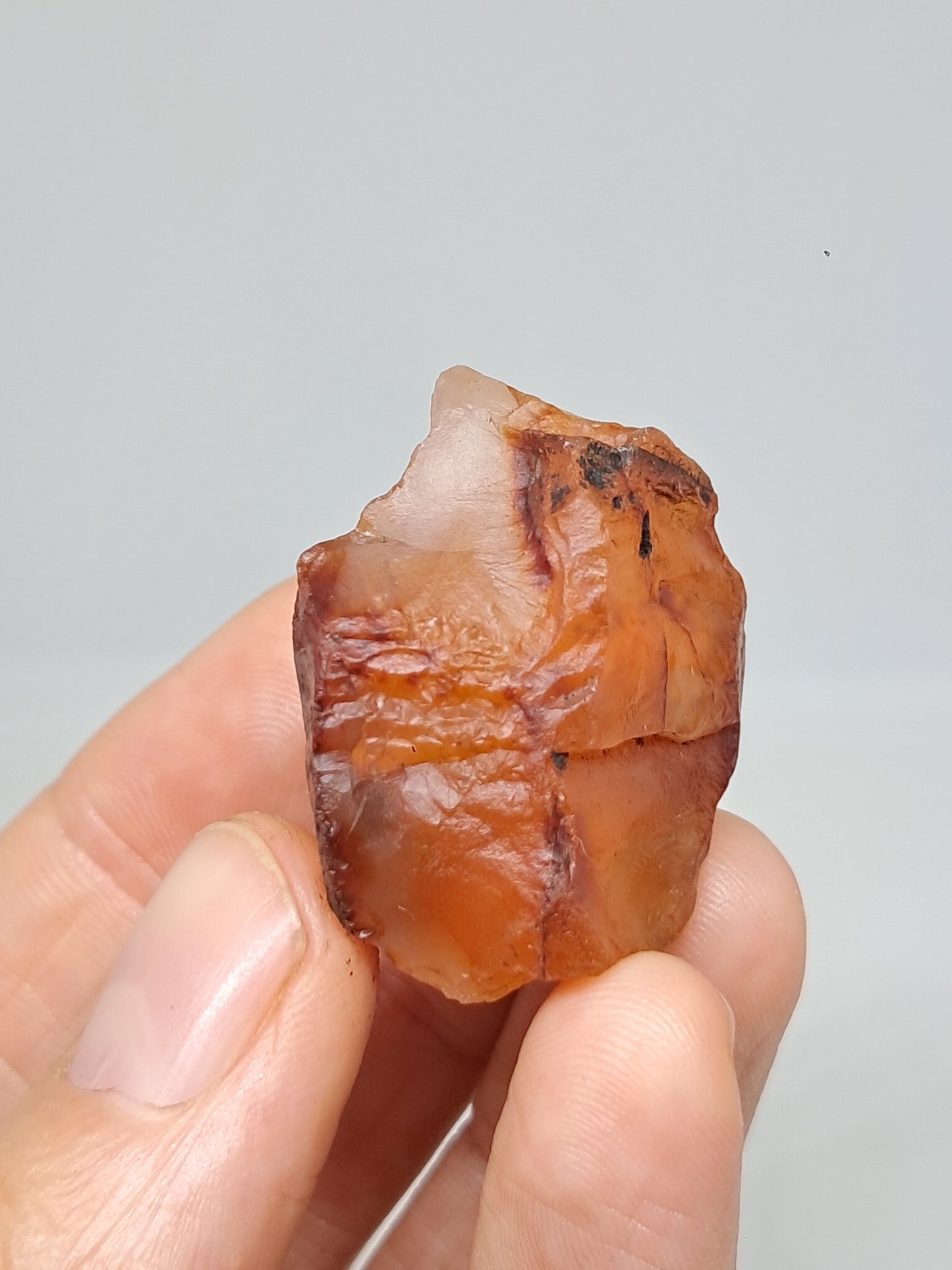 Rough Carnelian (India) Raw Stone | Natural Crystal | Mineral Specimen #CRN28