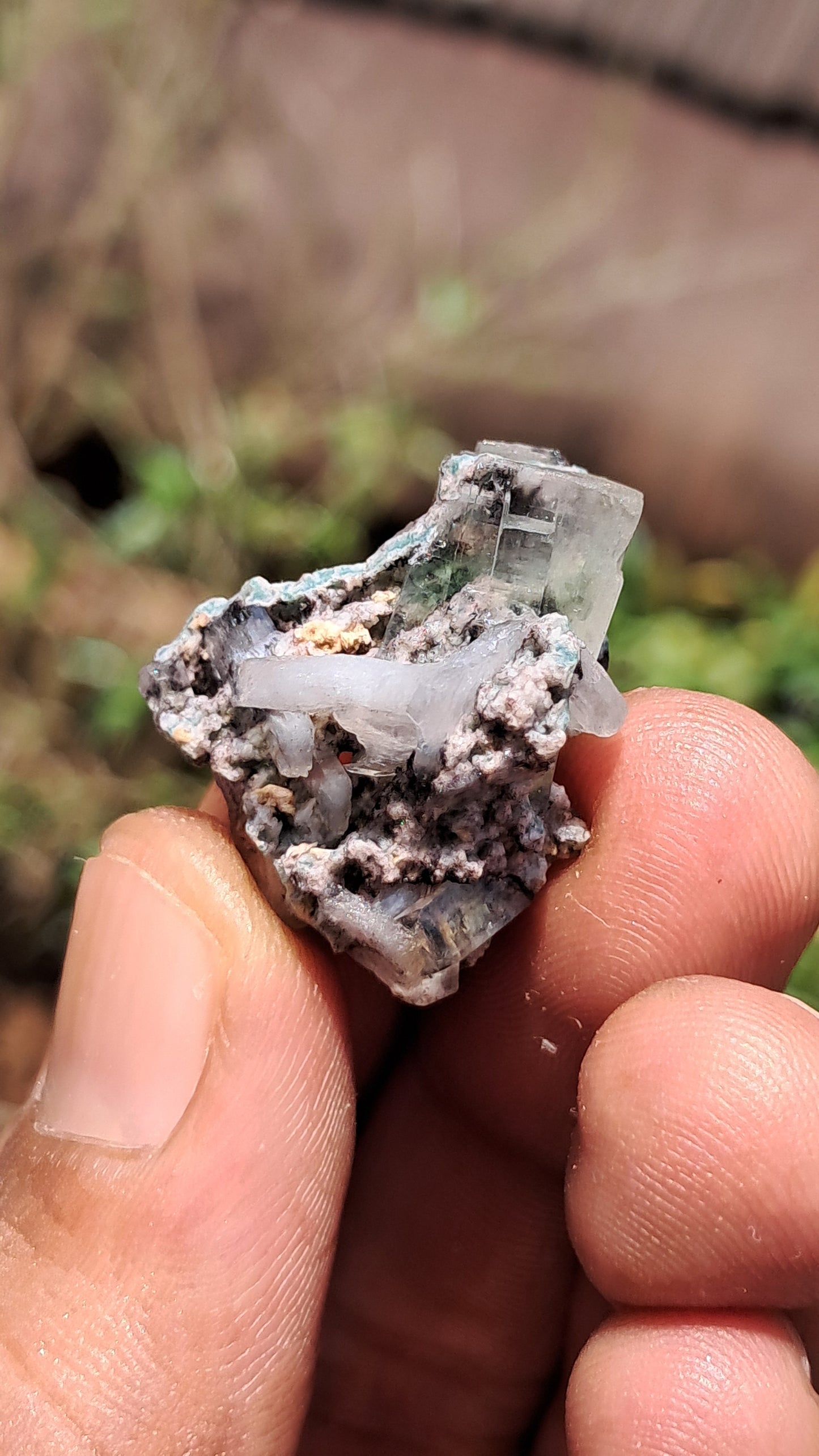 Green Apophyllite (Fluorapophyllite) (Ajanta) Natural Crystal | Mineral Specimen #GA30