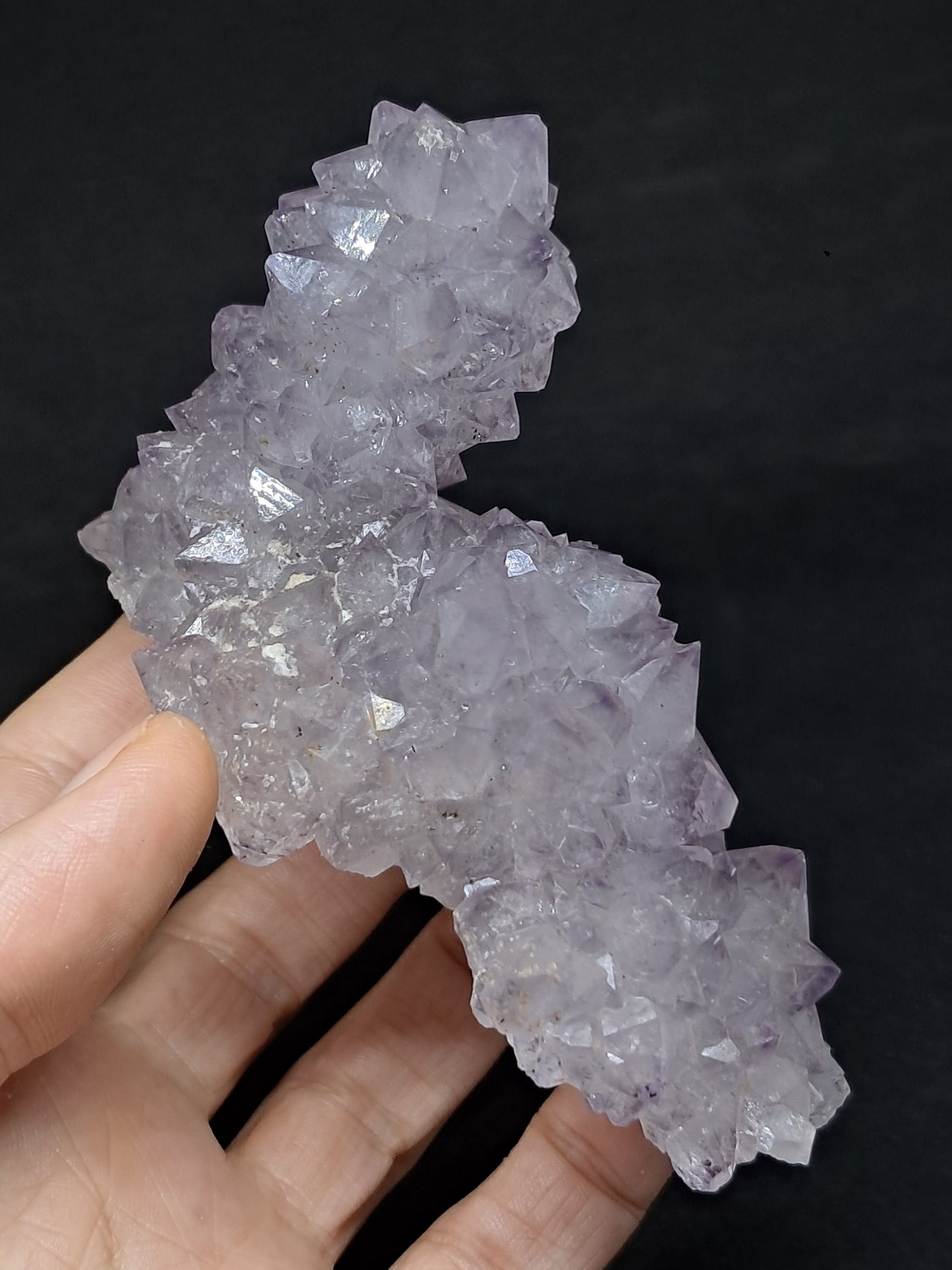Amethyst Stalactite (Khadakwani) | Natural Crystal | Mineral Specimen #SA1