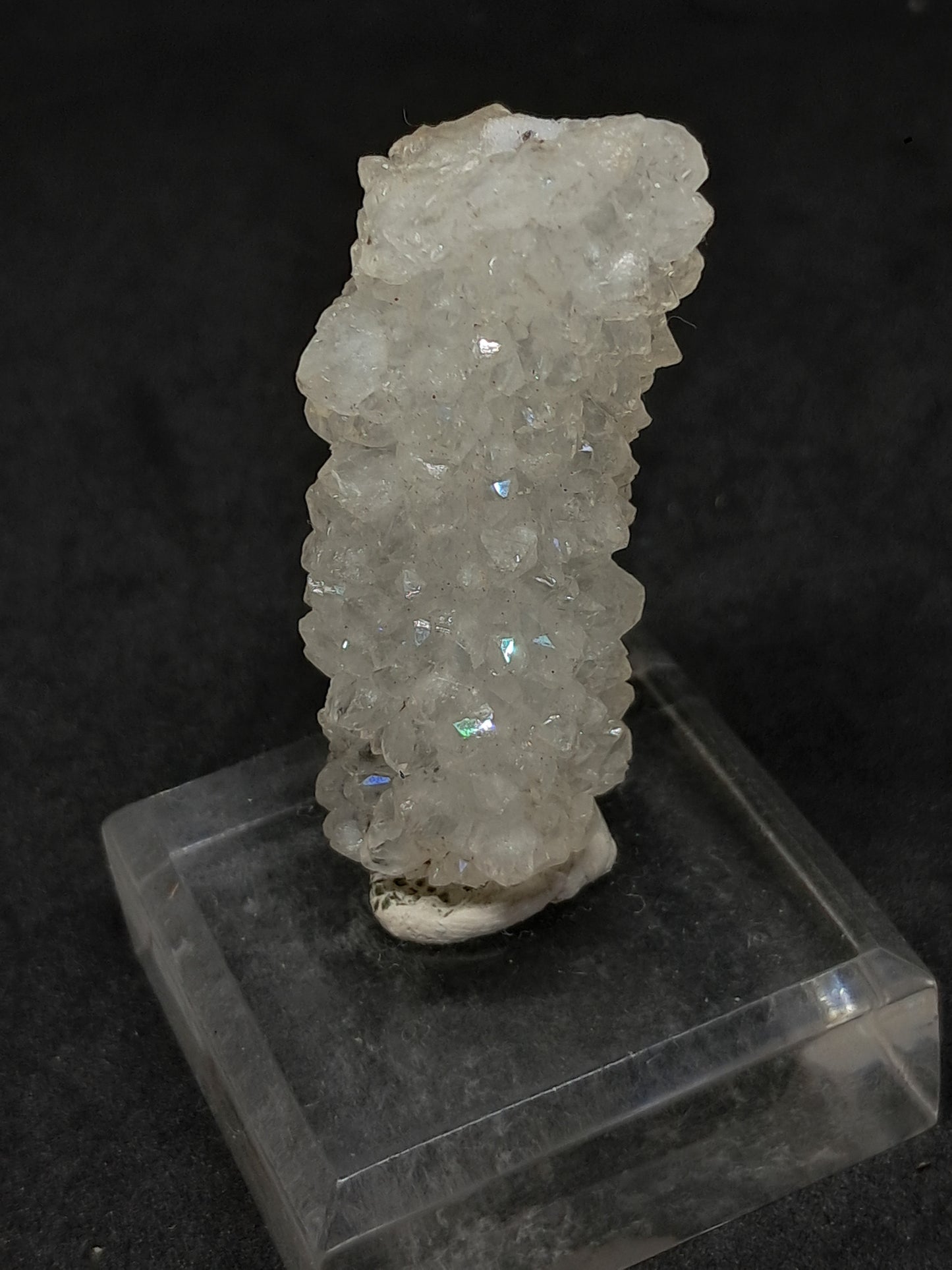 Iris Quartz (Aurangabad)| Anandalite | Stalactite | Natural Crystal #AQ32