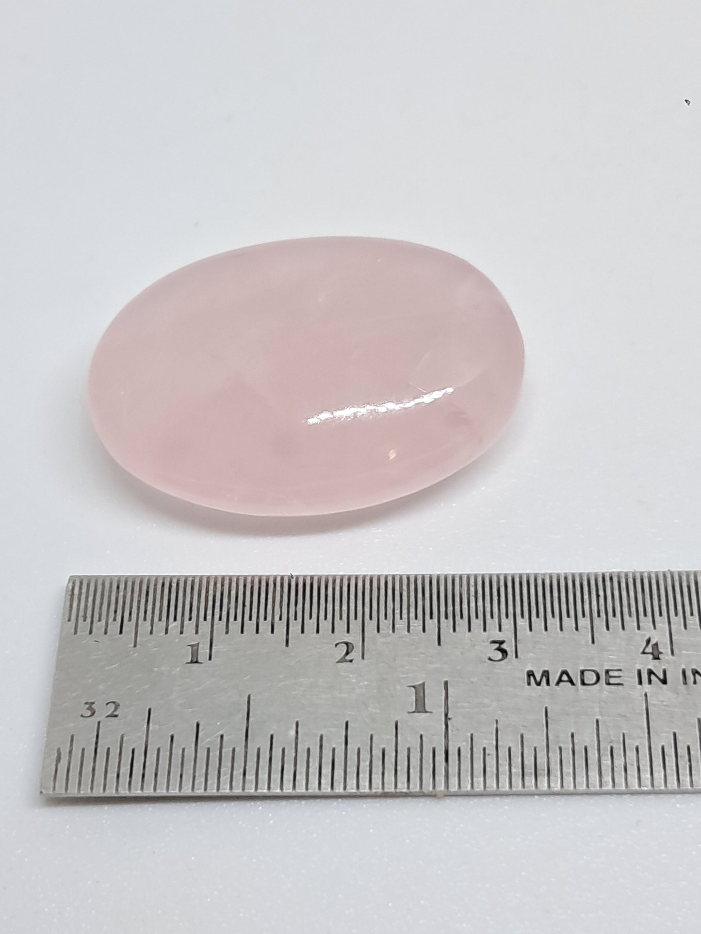 Cuarzo Rosa Palmstone | Piedra Pulida | Gema Natural