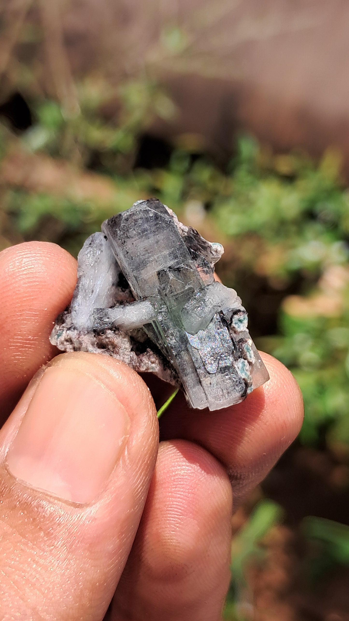 Green Apophyllite (Fluorapophyllite) (Ajanta) Natural Crystal | Mineral Specimen #GA30