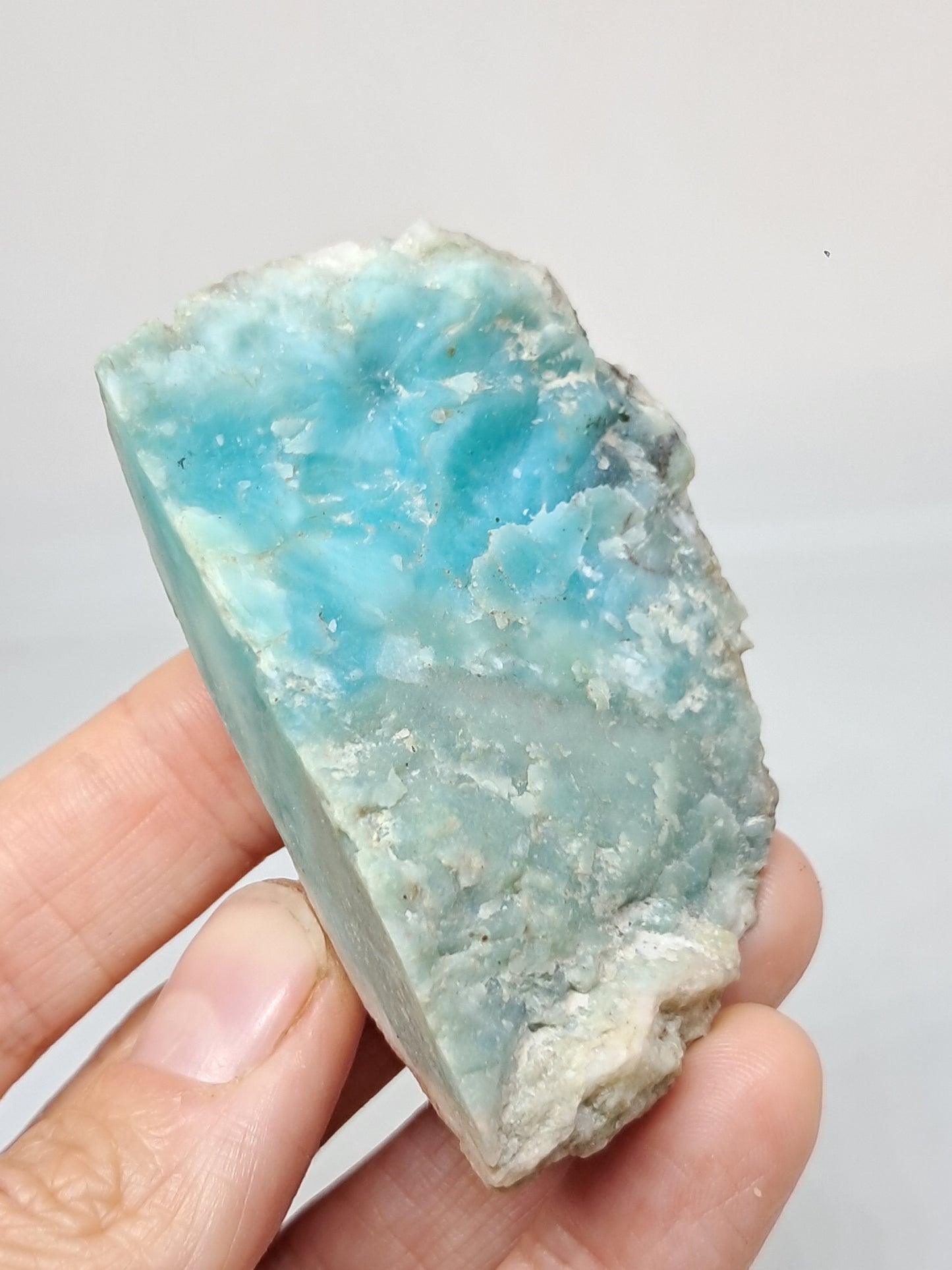 Larimar en bruto (República Dominicana) | Roca natural n.° LM31