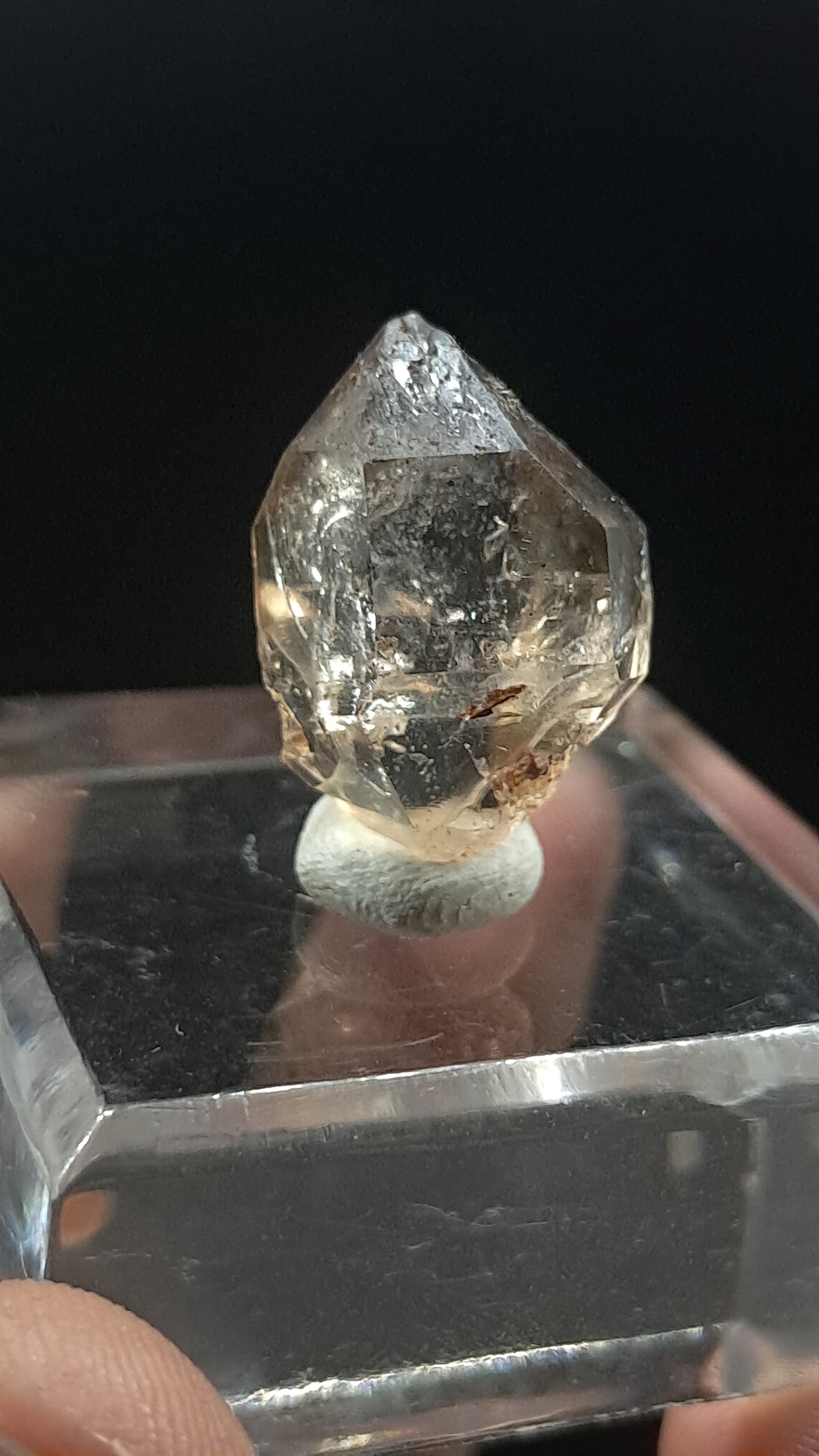 Smokey Quartz Biterminated (Karur) Raw Natural Crystal | Mineral Specimen #EQ26
