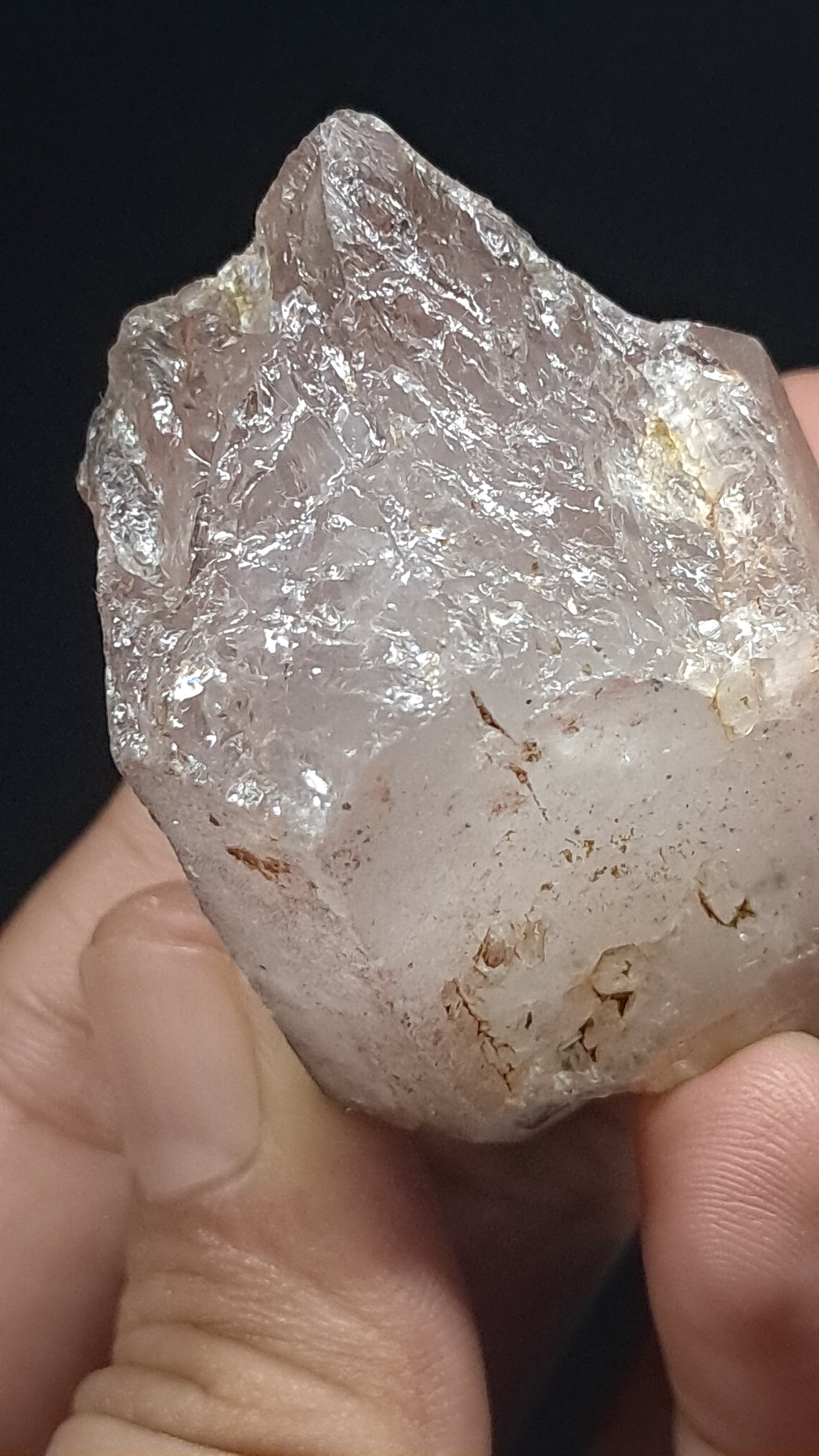 Elestial Smokey Quartz (Karur) Raw Natural Crystal Stone | Mineral Specimen #EQ17