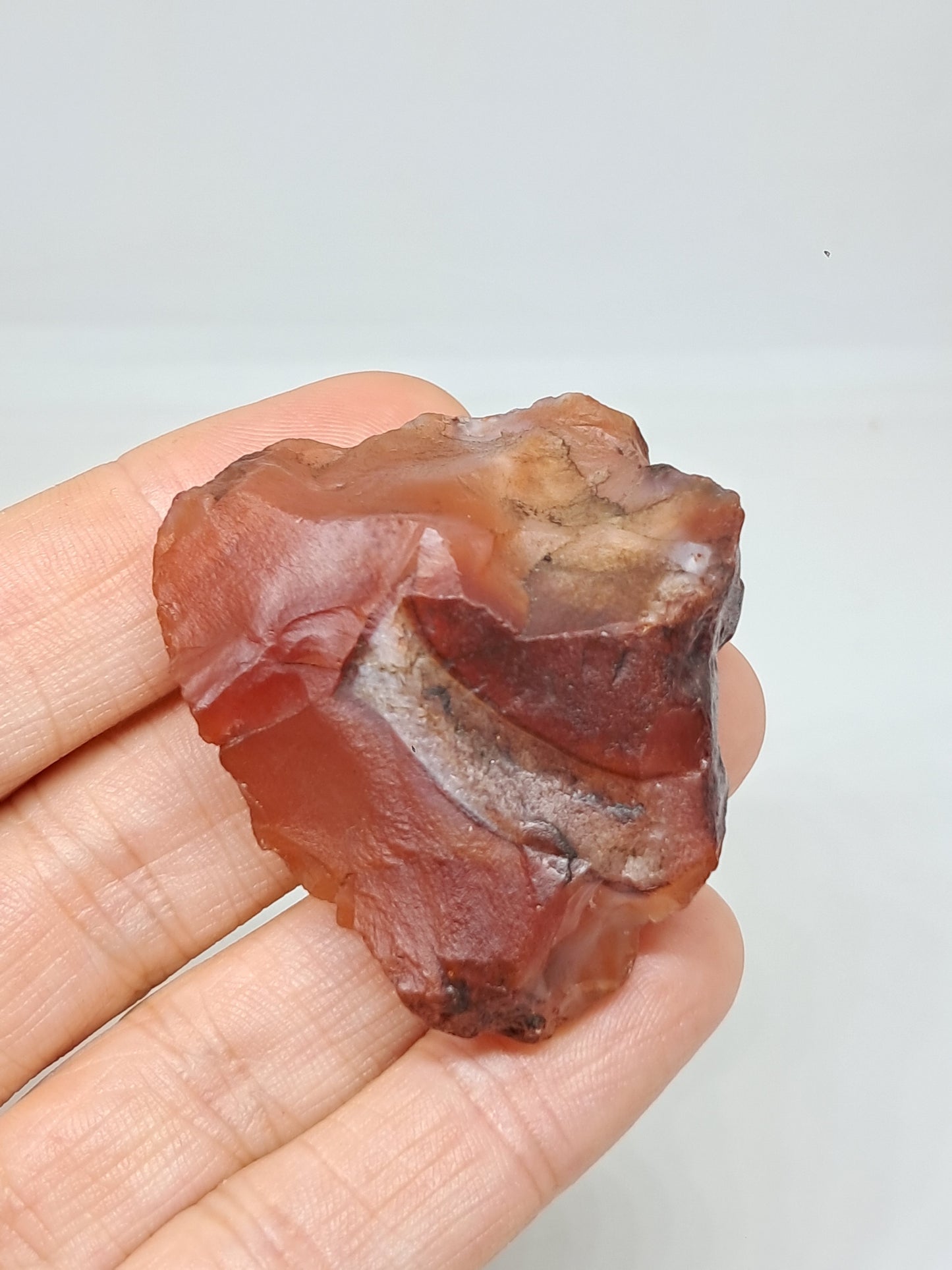 Rough Carnelian (India) Raw Stone | Natural Crystal | Mineral Specimen #CRN22