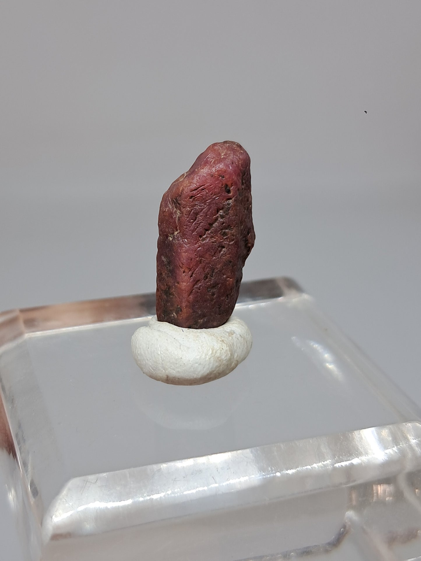 Cristal de Rubí en Bruto (Tamil Nadu) Piedra Natural | Muestra Mineral #RB26