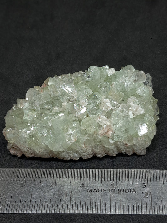 Green Apophyllite Cluster (Fluorapophyllite) (Ajanta) Rough Natural Crystal | Mineral Specimens #GA58