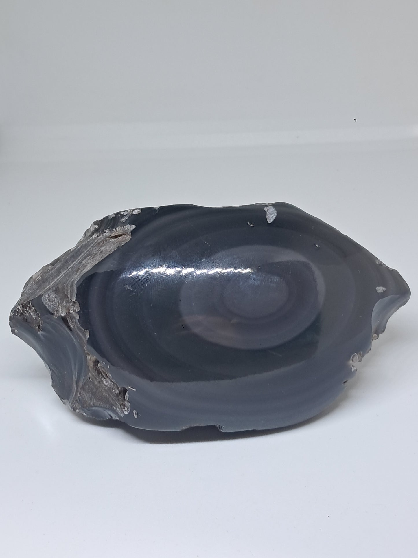 Rainbow Obsidian (Mexico) Natural Stone | Half Polished Half Rough #RO7