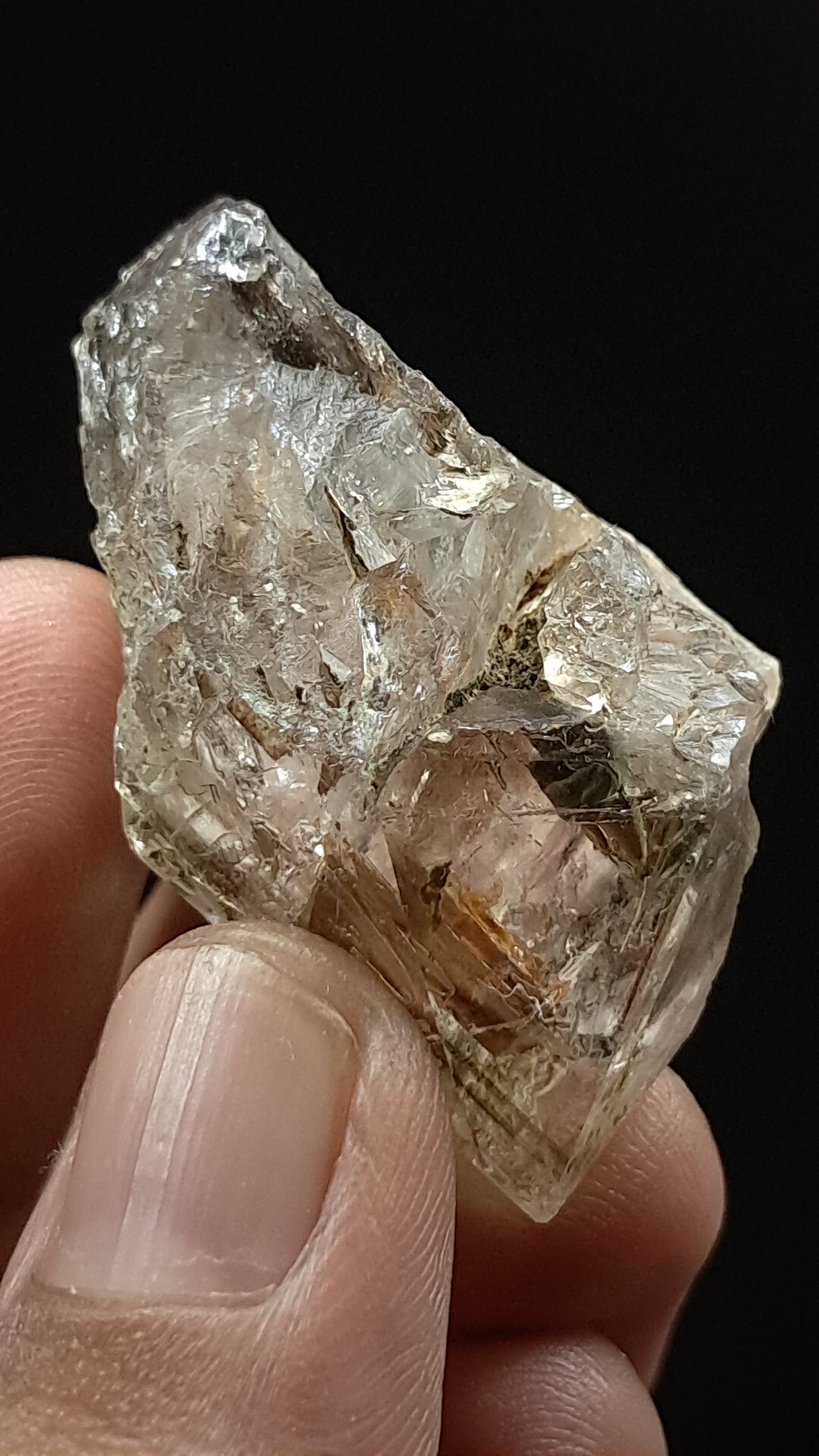 Elestial Quartz (Karur) Raw Natural Crystal Stone | Mineral Specimen #EQ20