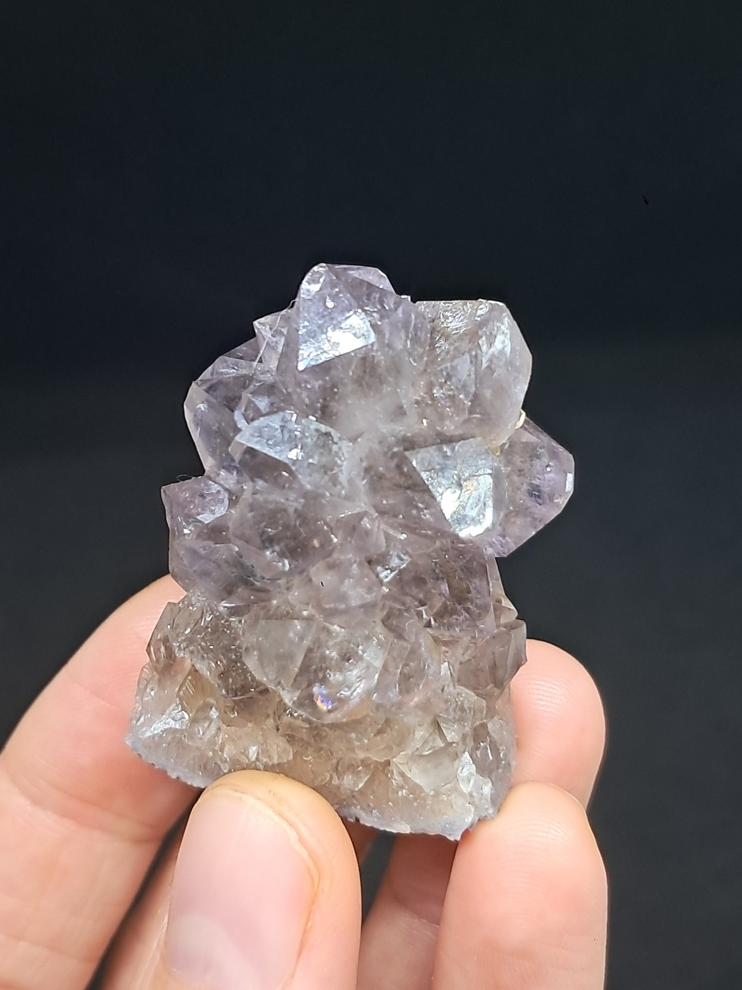 Smokey Amethyst Stalactite (Khadakwani) | Natural Crystal | Mineral Specimen #SA9