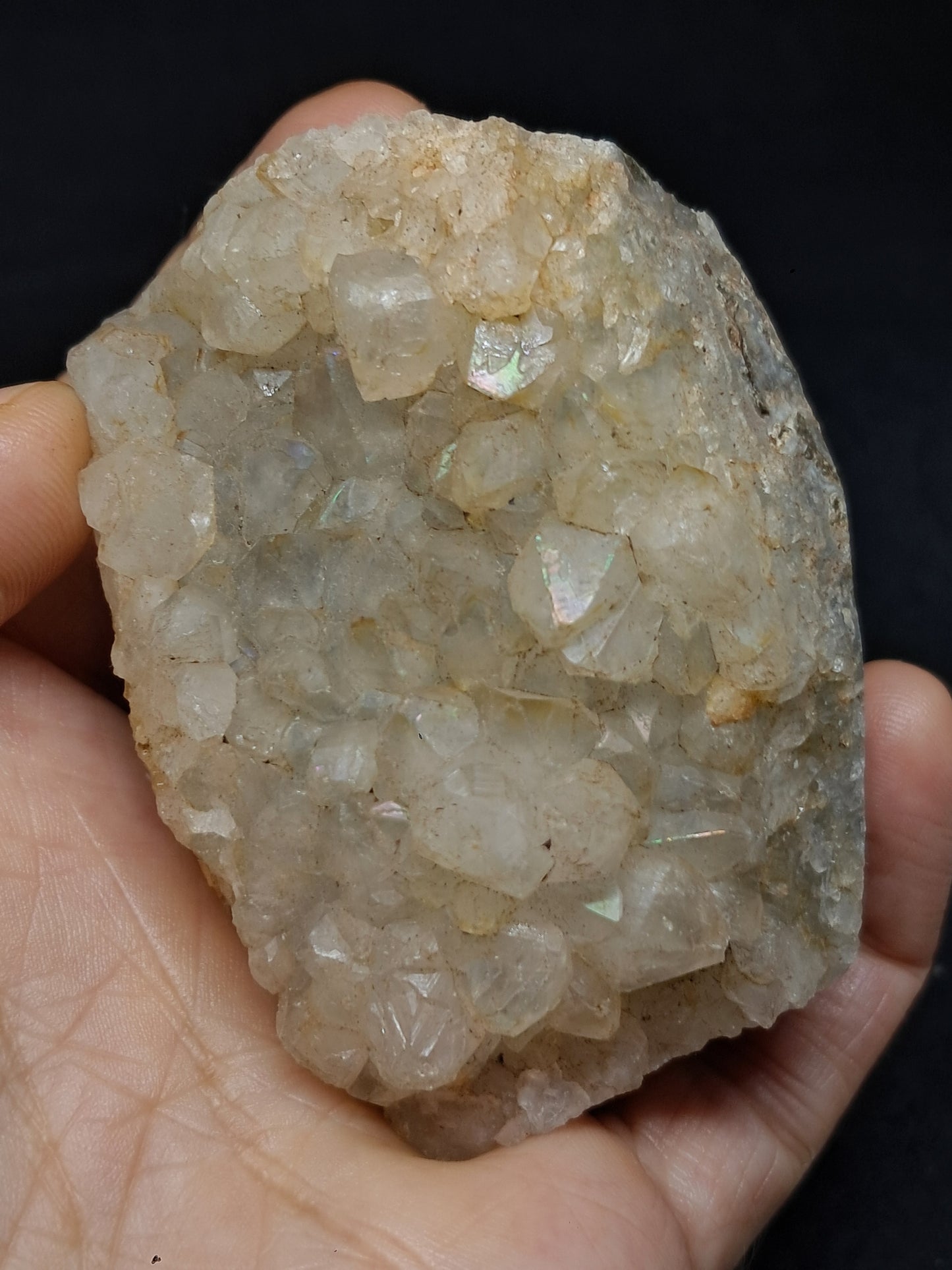 Iris Quartz (Aurangabad)| Anandalite | Cluster | Natural Crystal #AQ42
