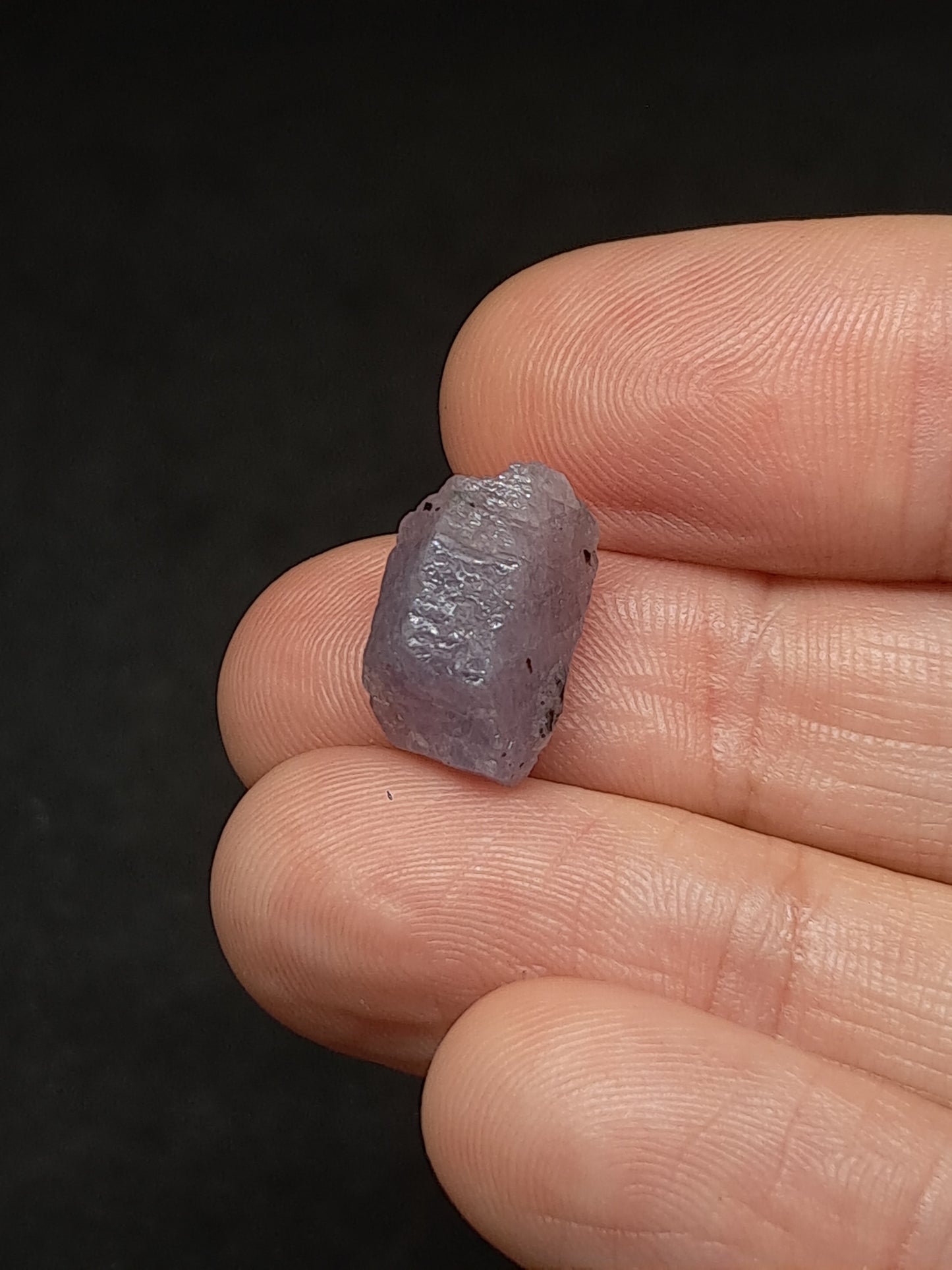 Natural Sapphire Crystal (Madagascar) Rough Stone | Mineral Specimen #SP61