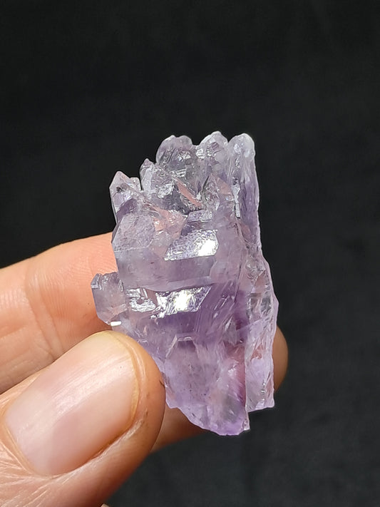 Amatista Elestial (Karur) | Cristal en bruto | Piedra Natural | Espécimen mineral #KA115