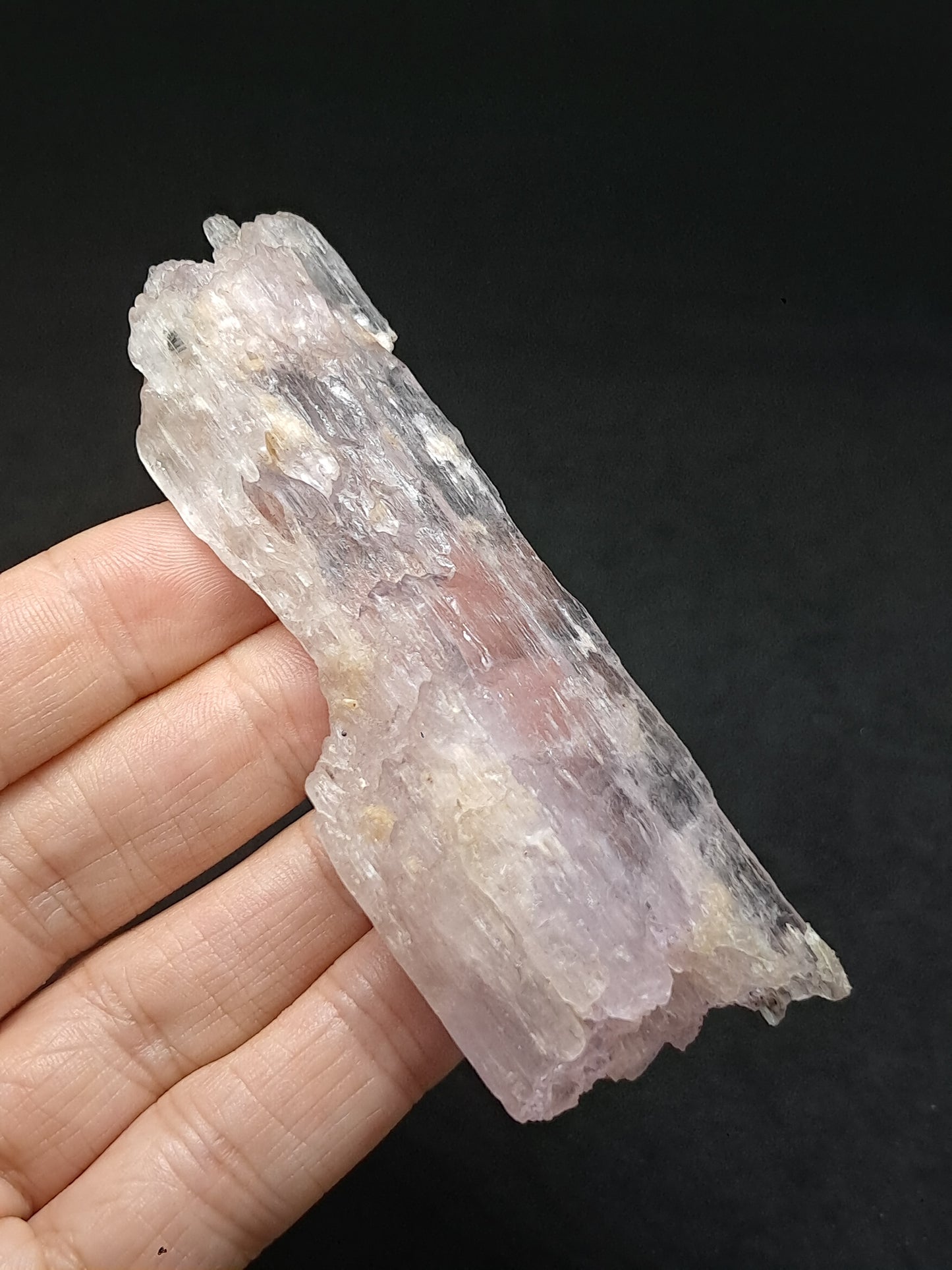 Kunzite Rough Crystal (Madagascar) Natural Raw Stone | Spodumene Mineral Specimen #KZ3