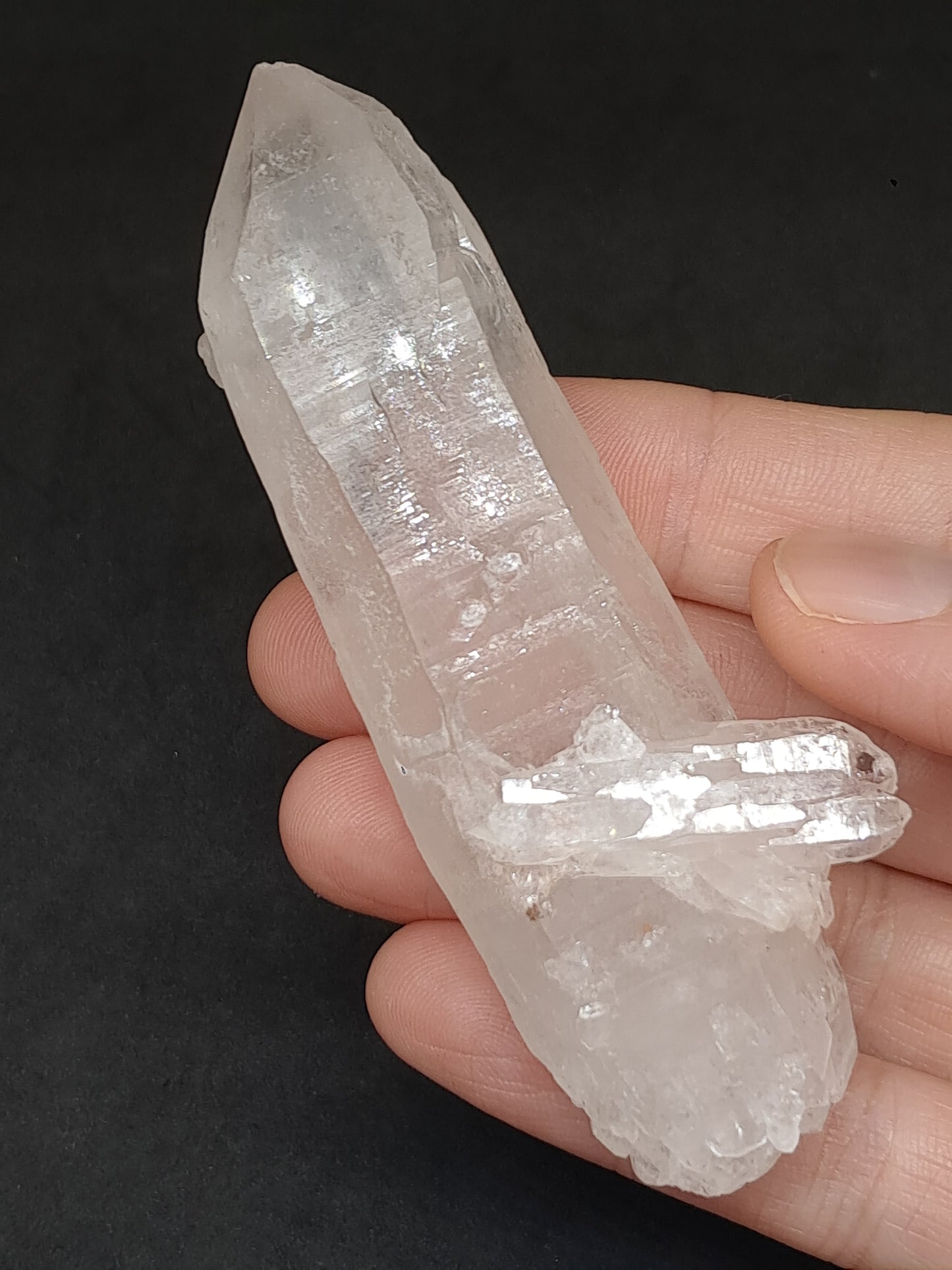 Himalayan Clear Quartz *Self-Healed* | Natural Crystal | Mineral Specimen #CH82