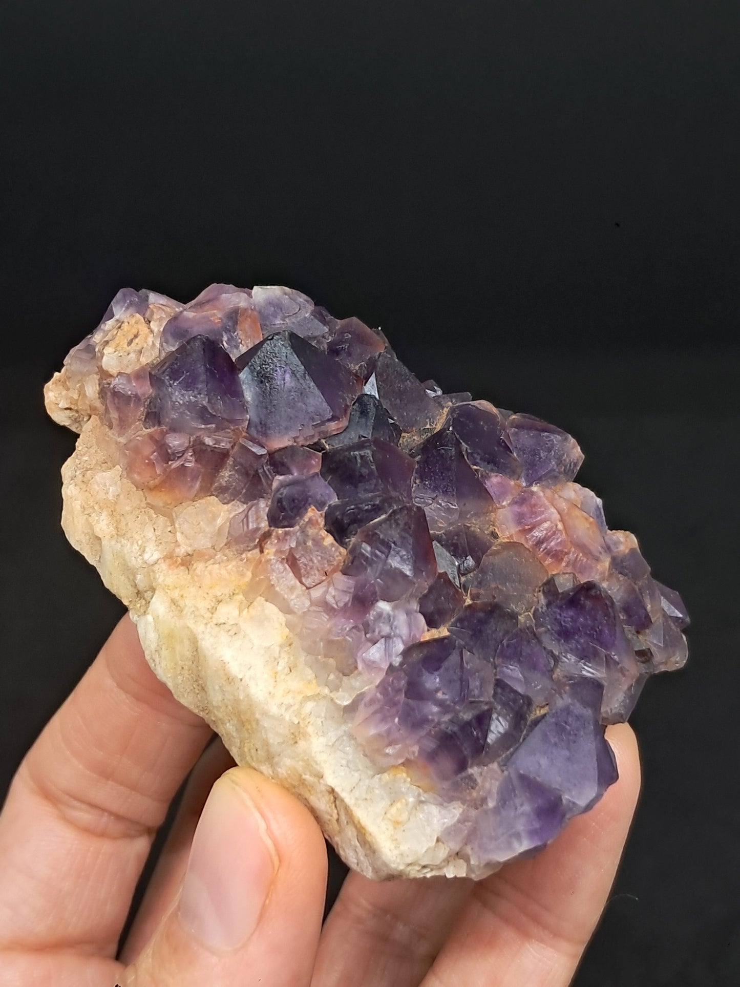 Amethyst Cluster (Madhya Pradesh) | Mineral Specimen | Natural Stone #AM5