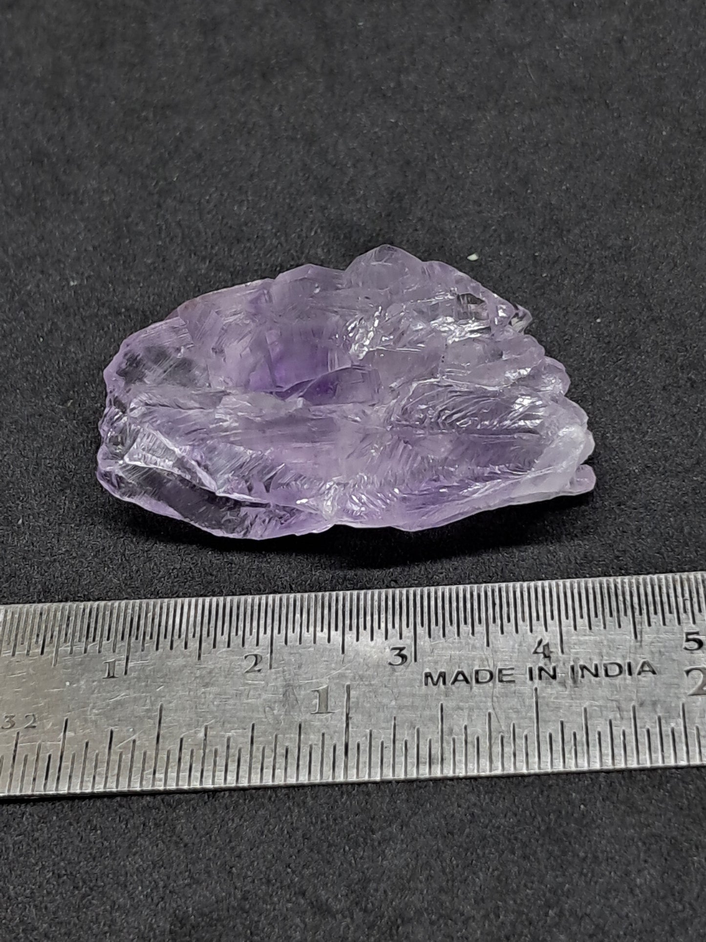 Amatista Elestial (Karur) | Cristal en bruto | Piedra Natural | Espécimen mineral #KA115