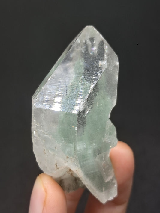 Chlorite Quartz (Kullu) Natural Point | Garden Chamanic Crystal #CQ70