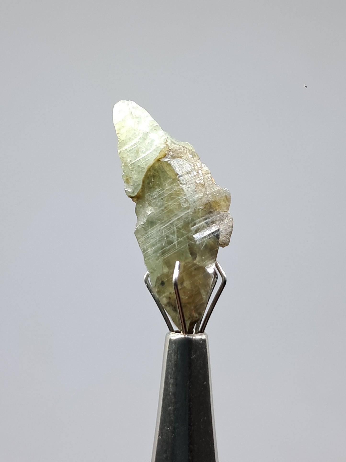 Natural Greenish-Blue *Teal* Sapphire Crystal (Karur) Rough Stone | Mineral Specimen #SP29